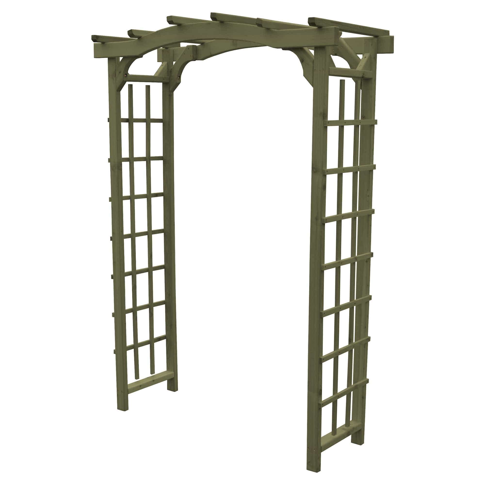 Heritage Lawncraft Newport Cedar Garden Arbor