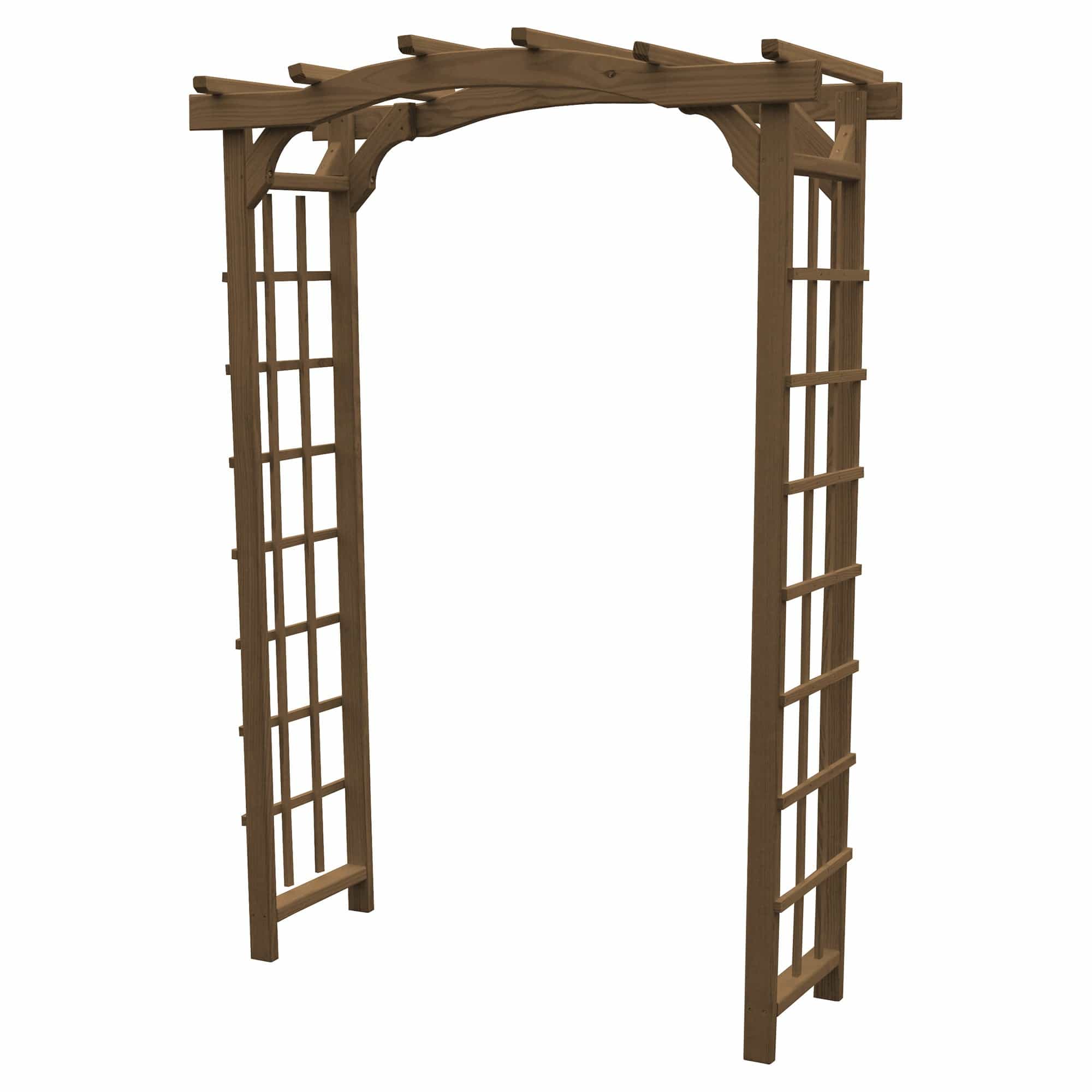 Heritage Lawncraft Newport Pressure Treated Wooden Garden Arbor