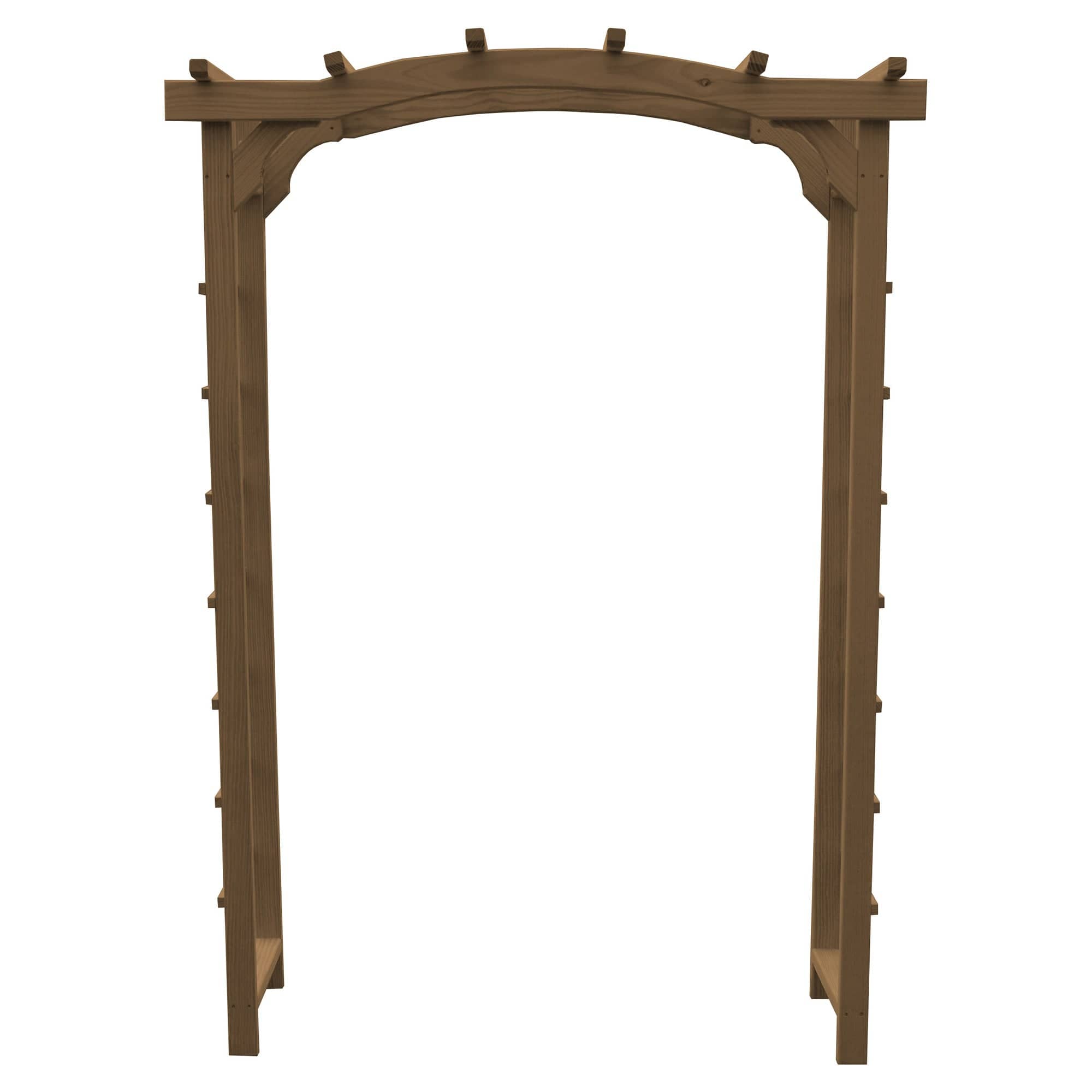 Heritage Lawncraft Newport Pressure Treated Wooden Garden Arbor