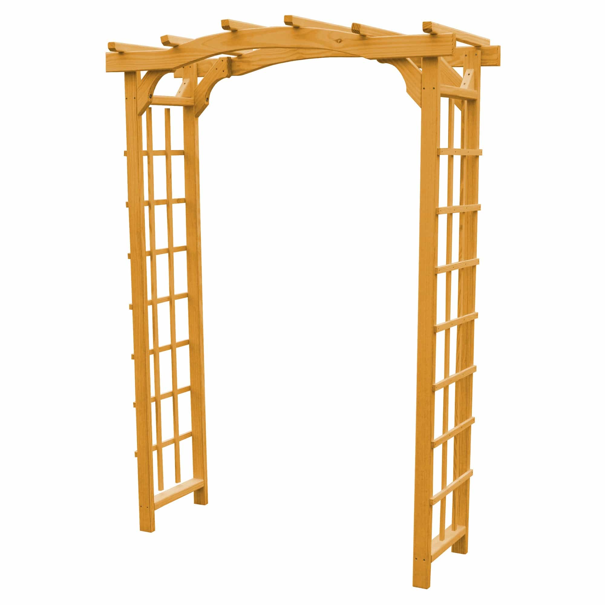 Heritage Lawncraft Newport Pressure Treated Wooden Garden Arbor