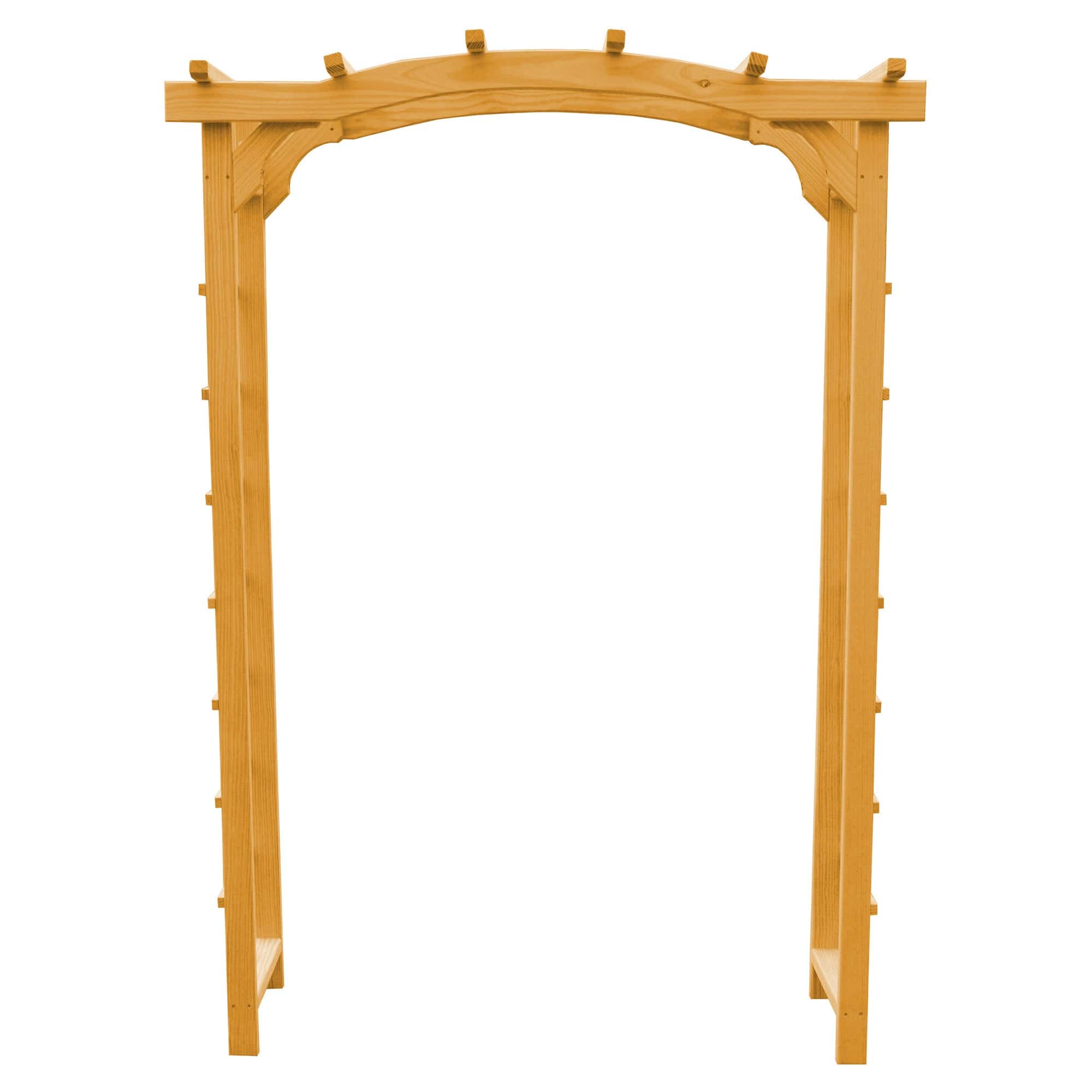 Heritage Lawncraft Newport Pressure Treated Wooden Garden Arbor