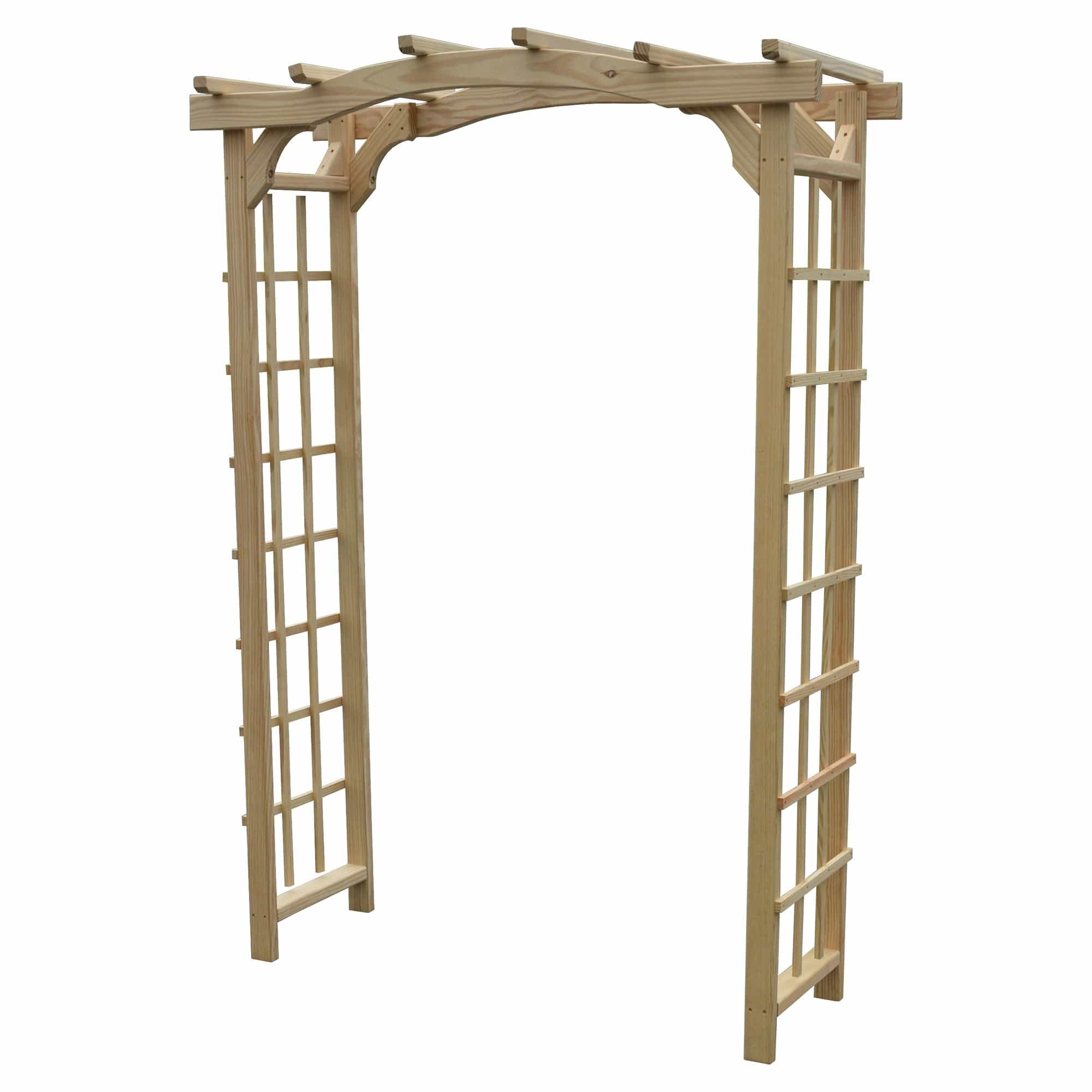 Heritage Lawncraft Newport Pressure Treated Wooden Garden Arbor