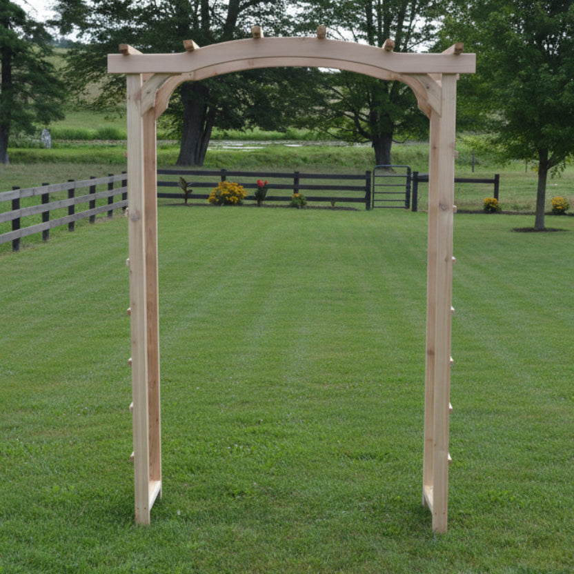 Heritage Lawncraft Newport Cedar Garden Arbor