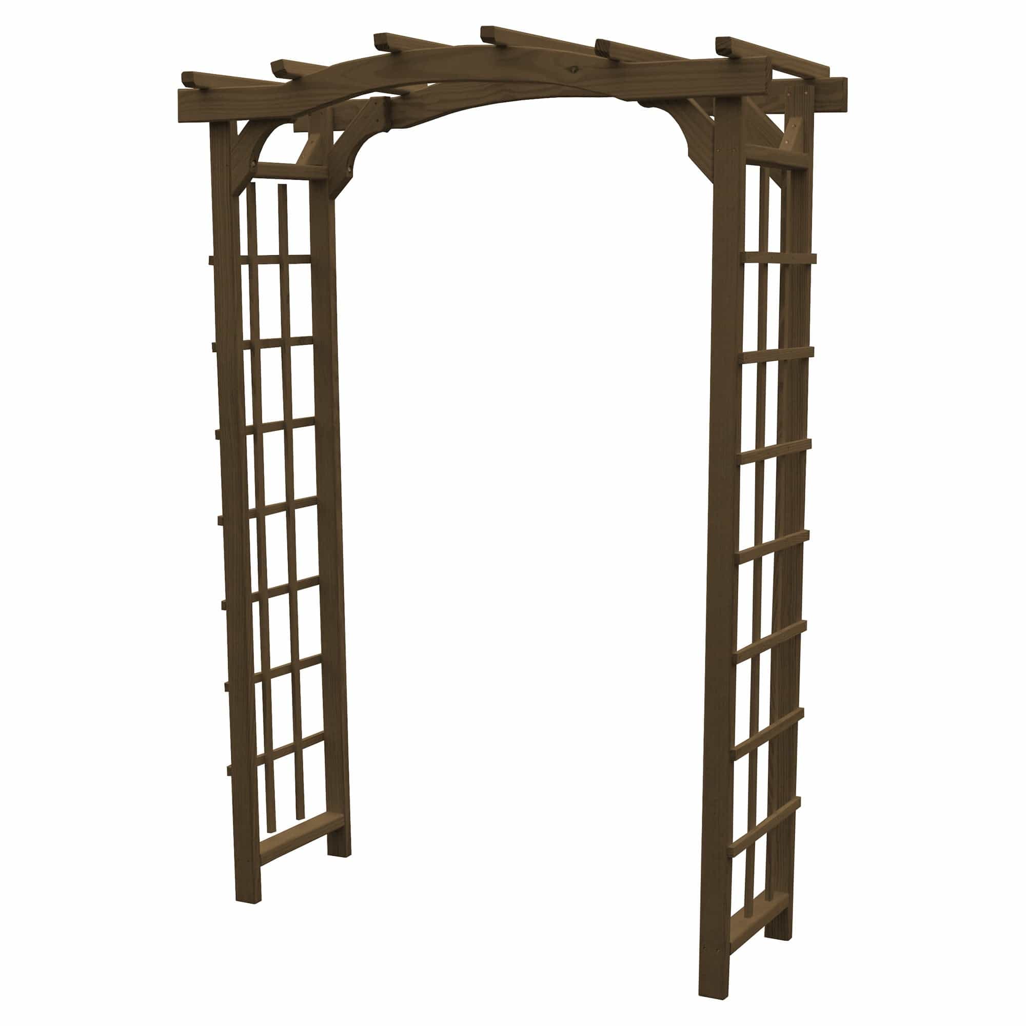 Heritage Lawncraft Newport Pressure Treated Wooden Garden Arbor