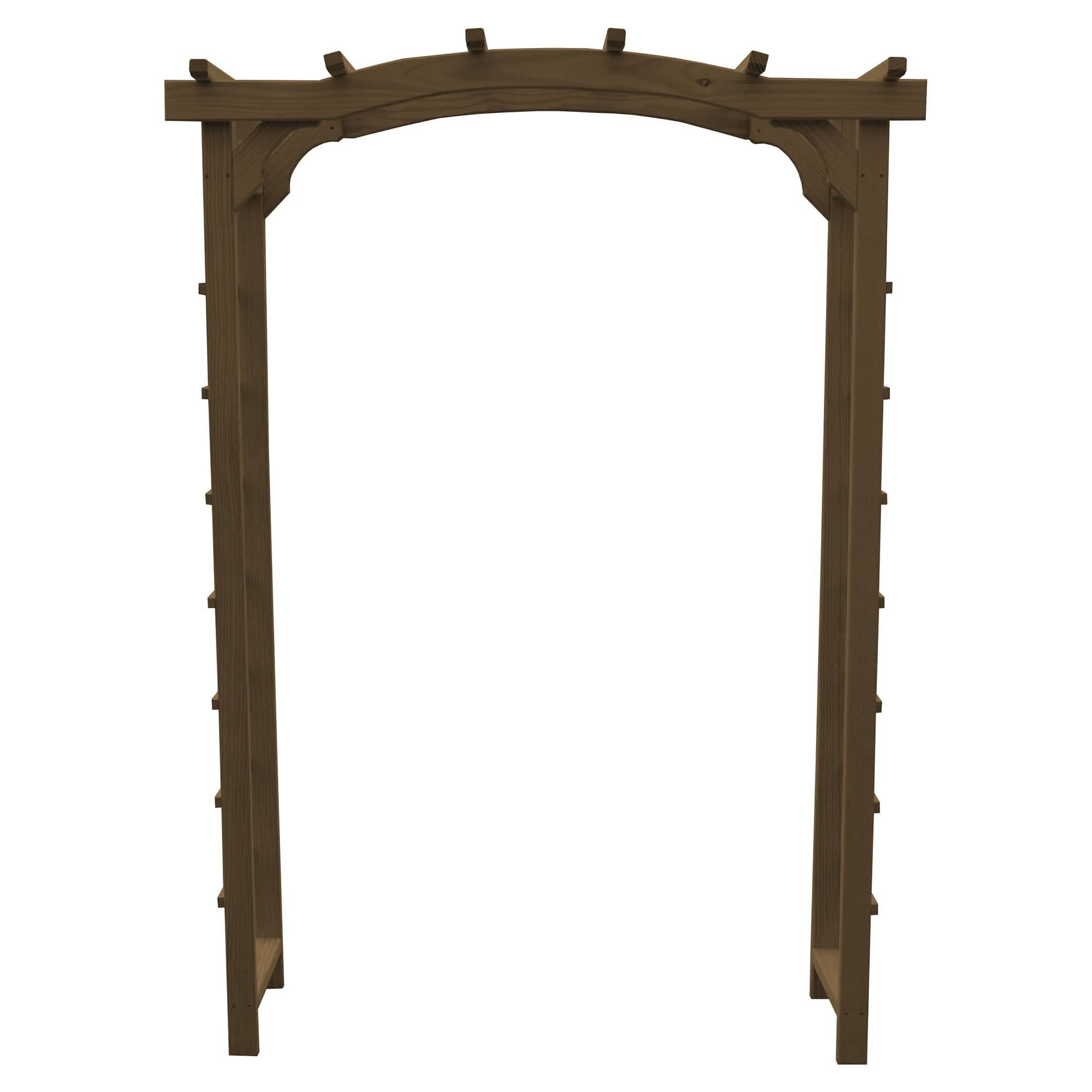 Heritage Lawncraft Newport Pressure Treated Wooden Garden Arbor