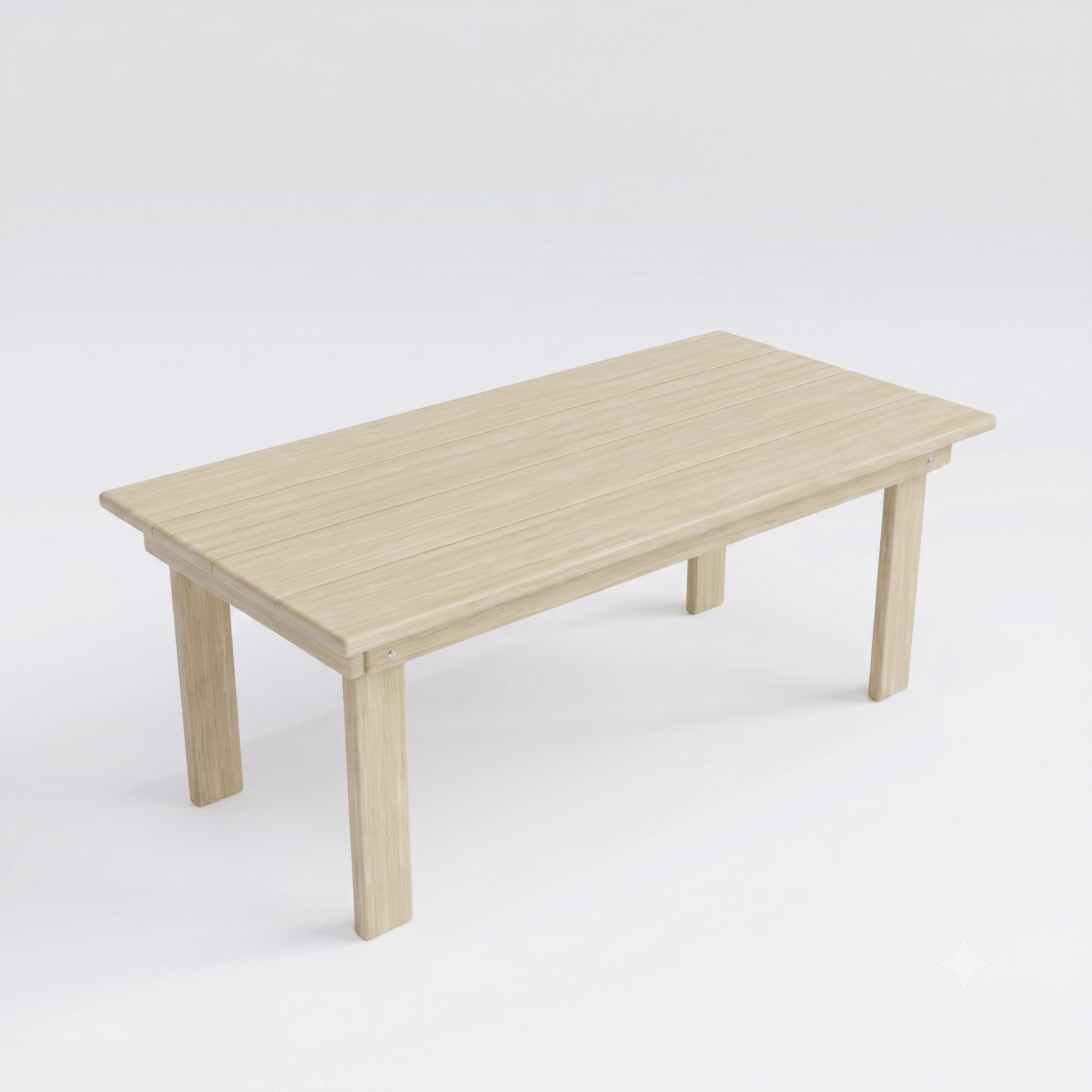 Keystone Amish Co. Herrington Composite Coffee Table, Rectangle