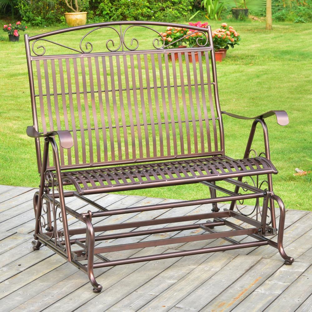 Mandalay Glider in Hammered Bronze