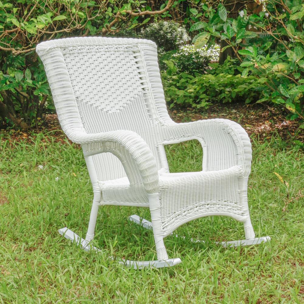 International Caravan San Tropez Resin Wicker Rocker