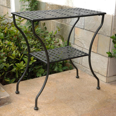 Mandalay Table in Antique Black