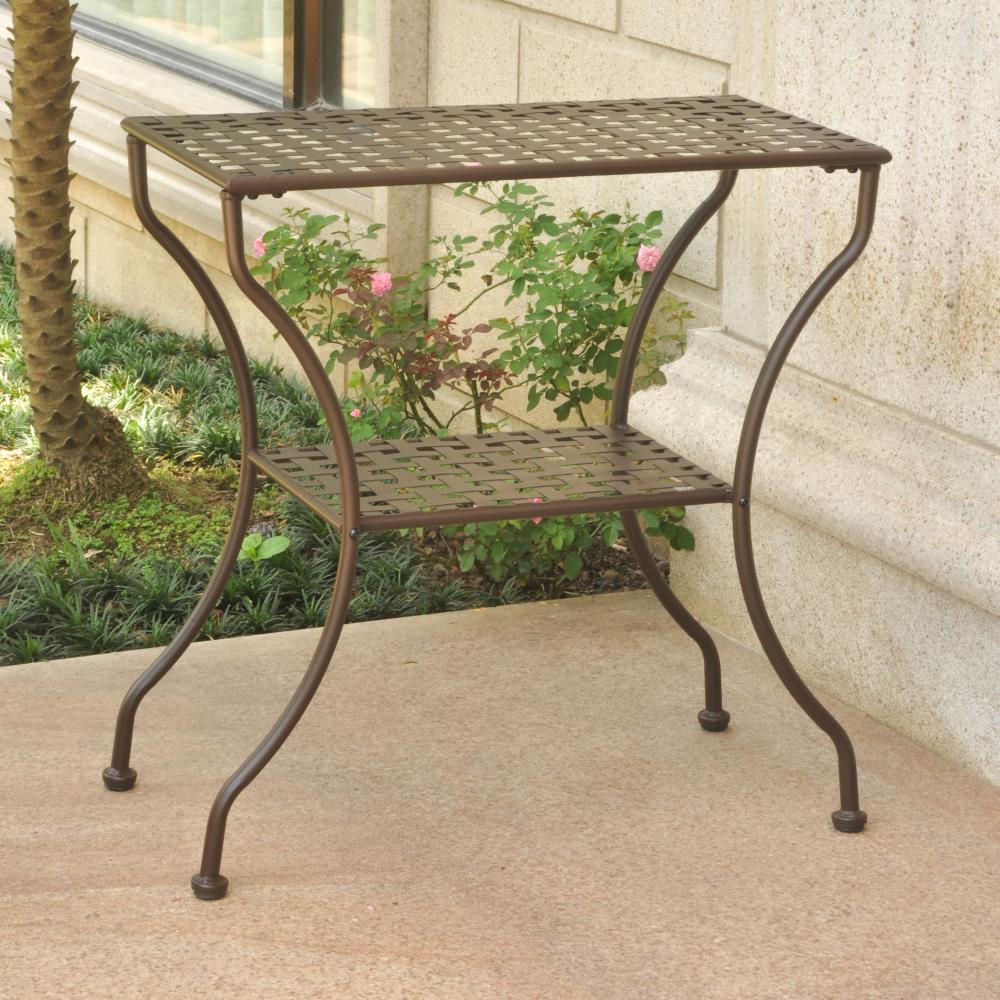 Mandalay Table in Rustic Brown