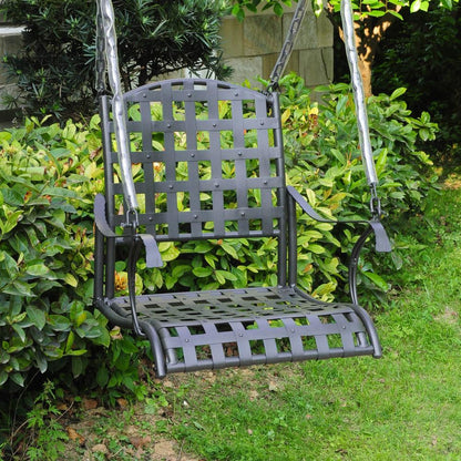 Santa Fe Swing Chair in Antique Black