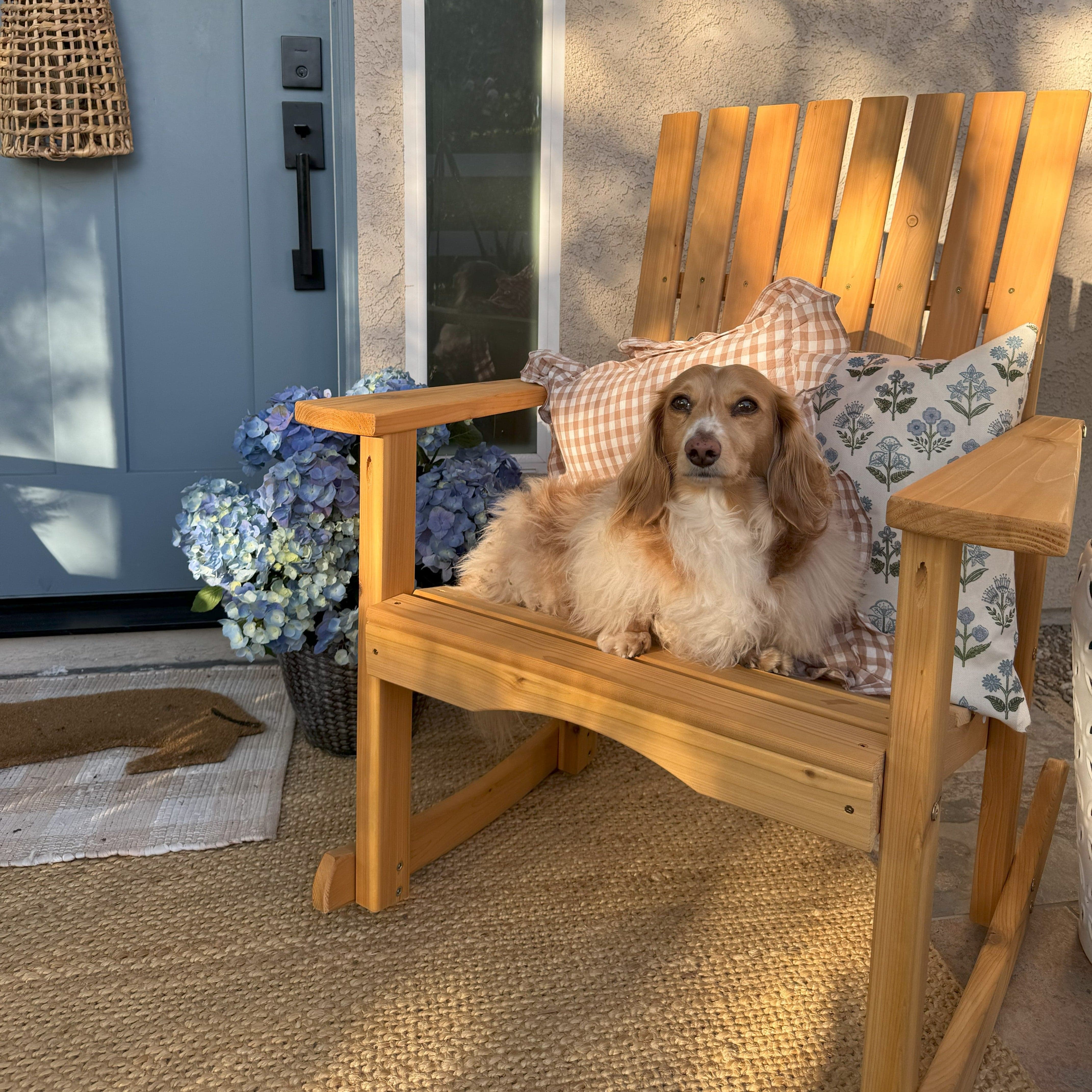 Keystone Amish Co. Eden Red Cedar Rocking Chair