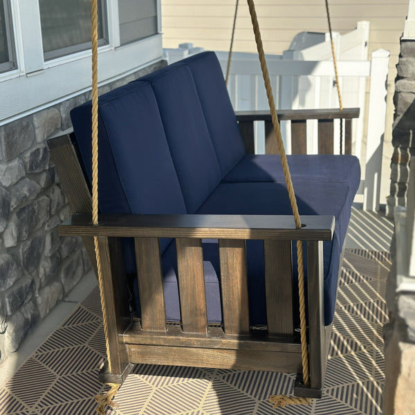 Amish Casual Rockford Daybed Swing Package with Included Cushions