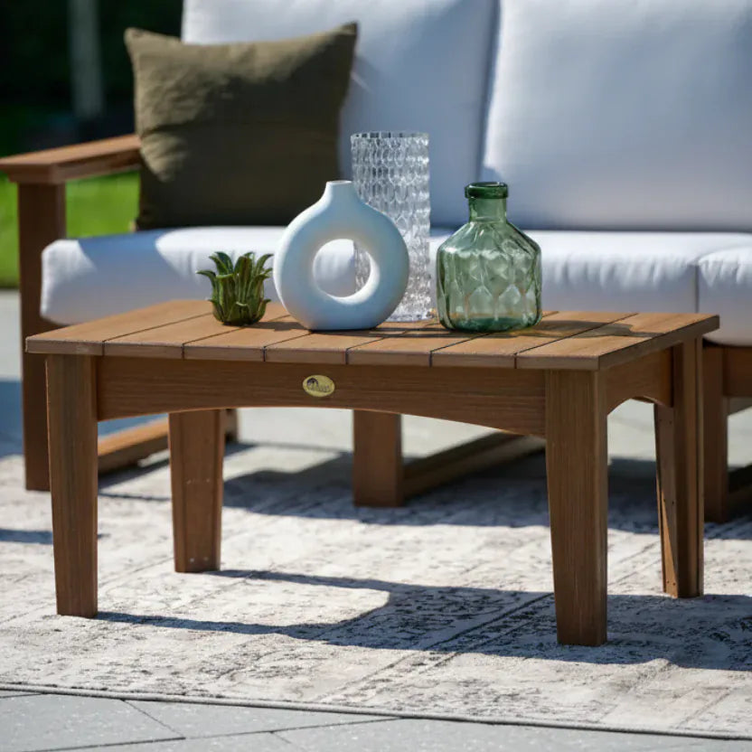 Island Coffee Table  in Antique Mahogany