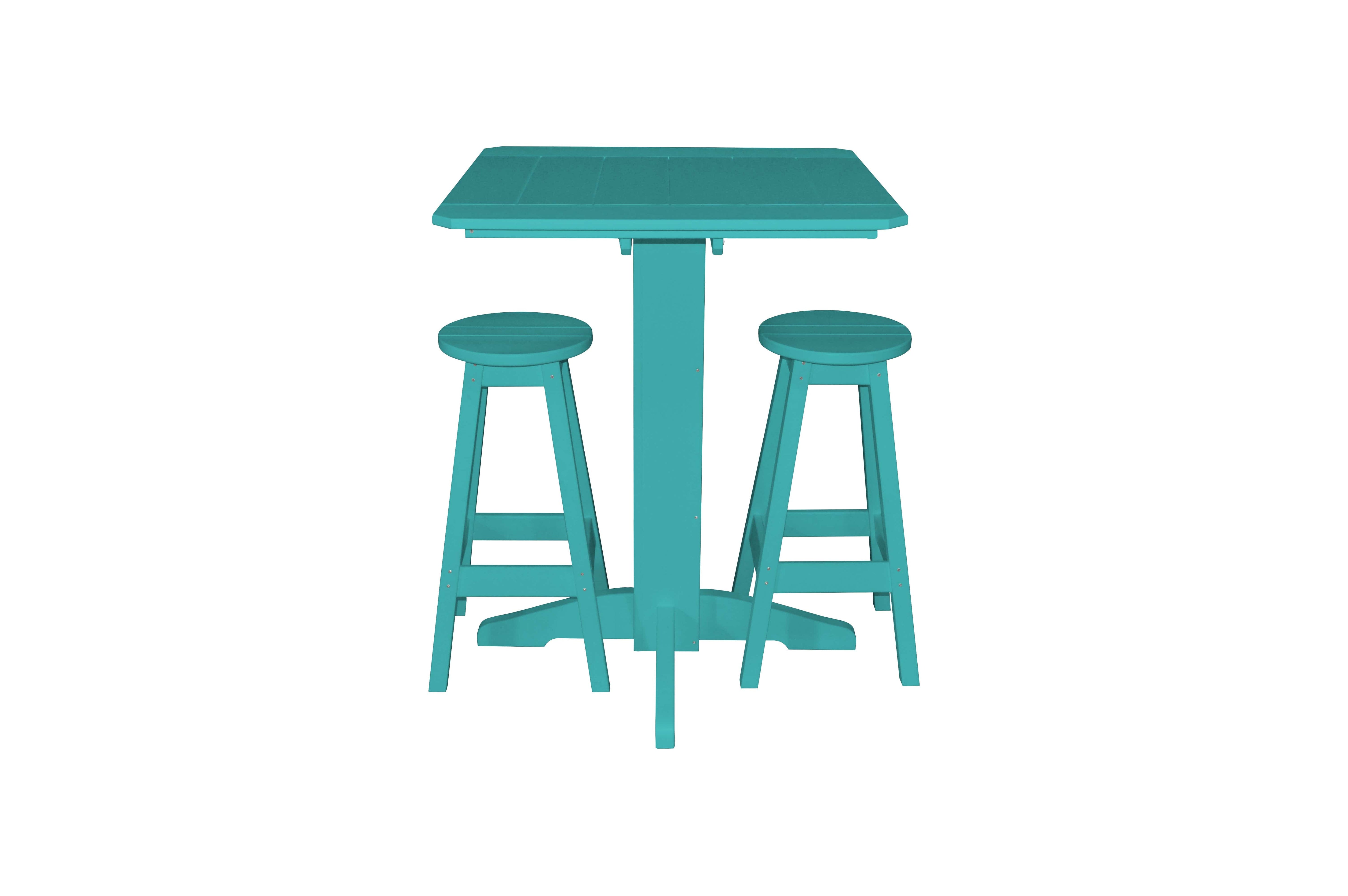 Keystone Amish Co. Sierra 3-Piece Poly Outdoor Bar Set