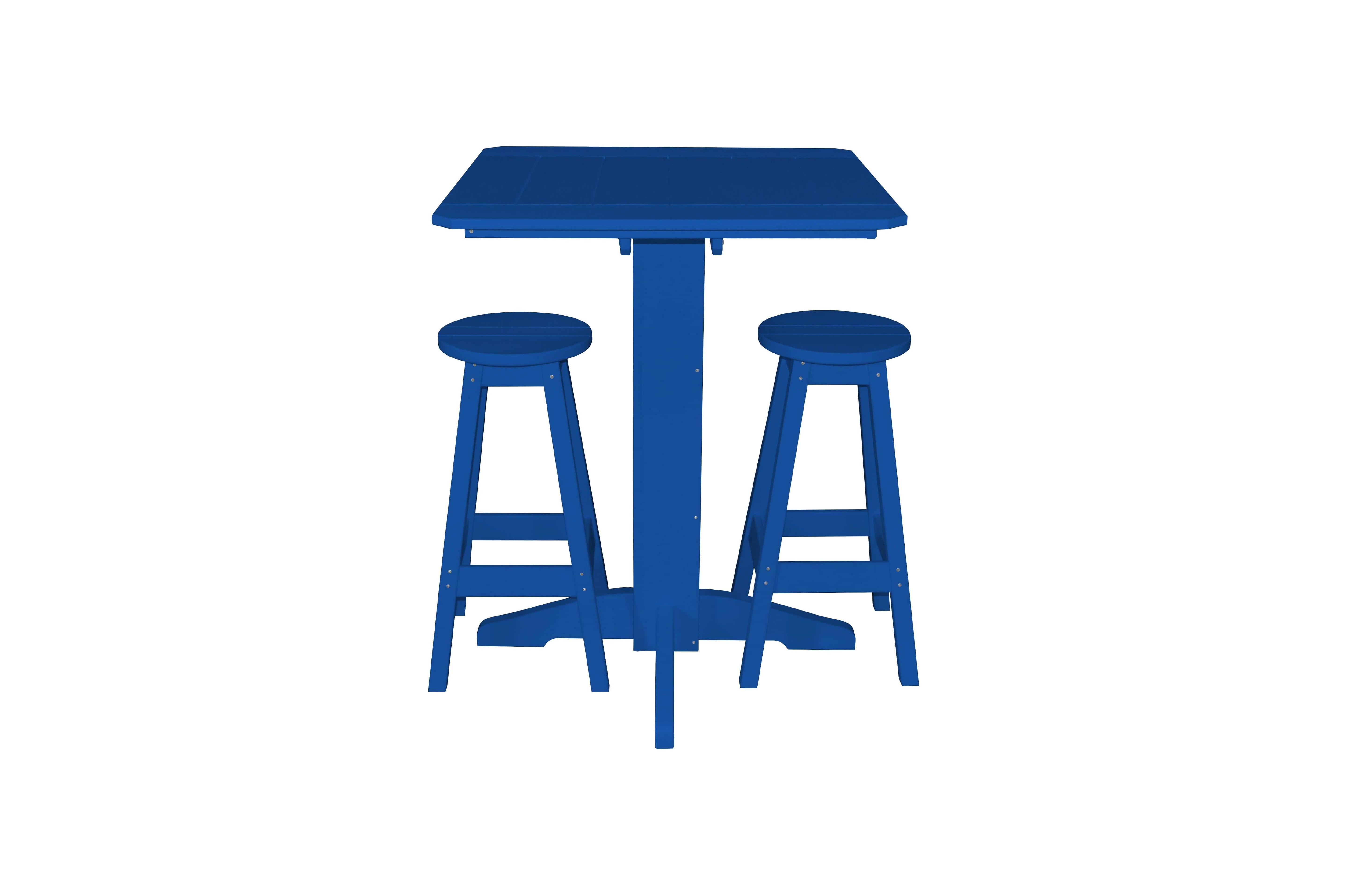 Keystone Amish Co. Sierra 3-Piece Poly Outdoor Bar Set