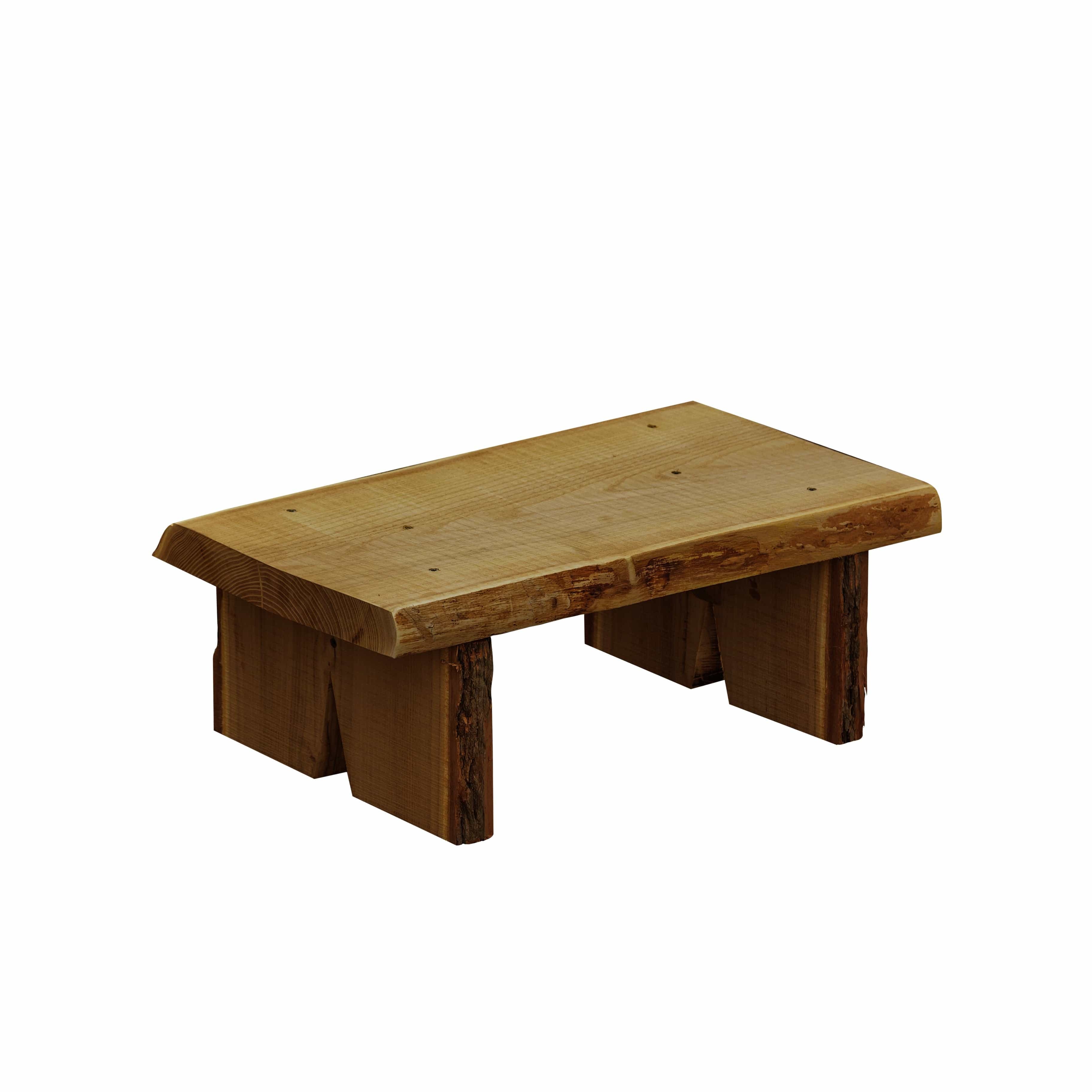 Keystone Amish Co. Palmer Live Edge Flower Pot Bench