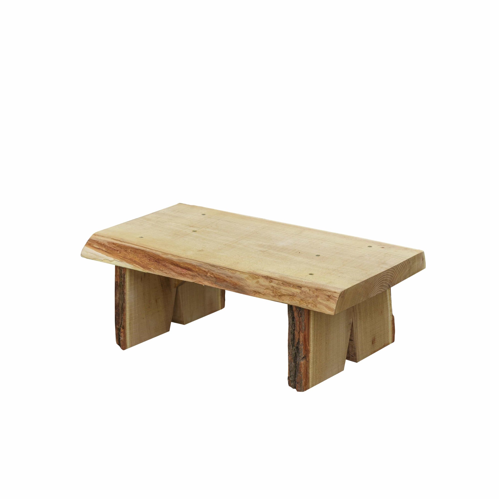 Keystone Amish Co. Palmer Live Edge Flower Pot Bench