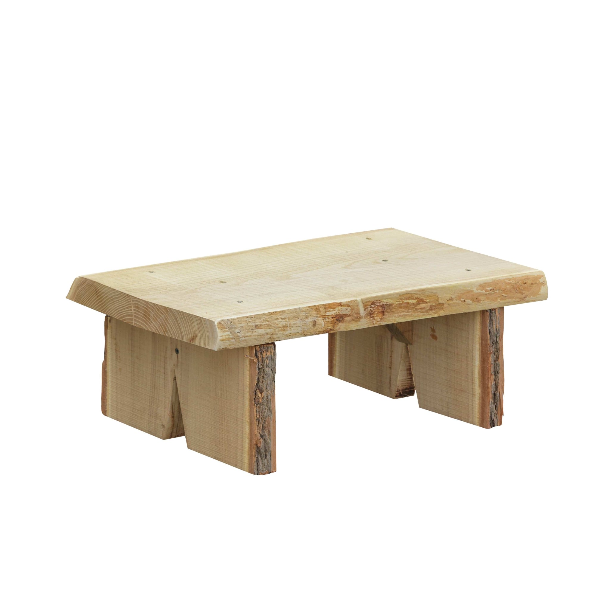 Keystone Amish Co. Palmer Live Edge Flower Pot Bench