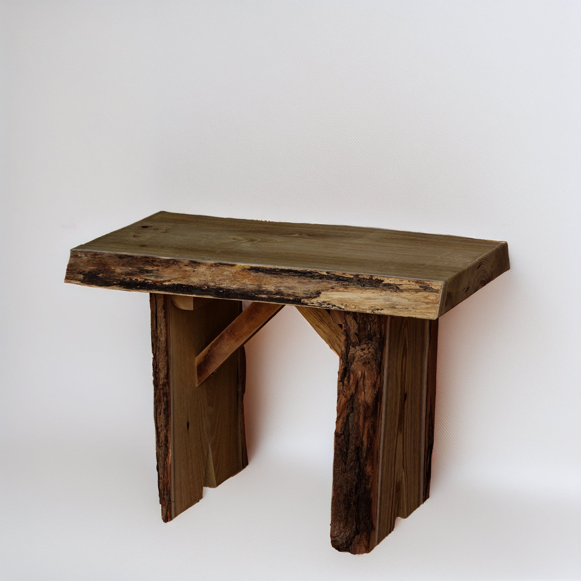 Keystone Amish Co. Palmer Live Edge Backless Bench