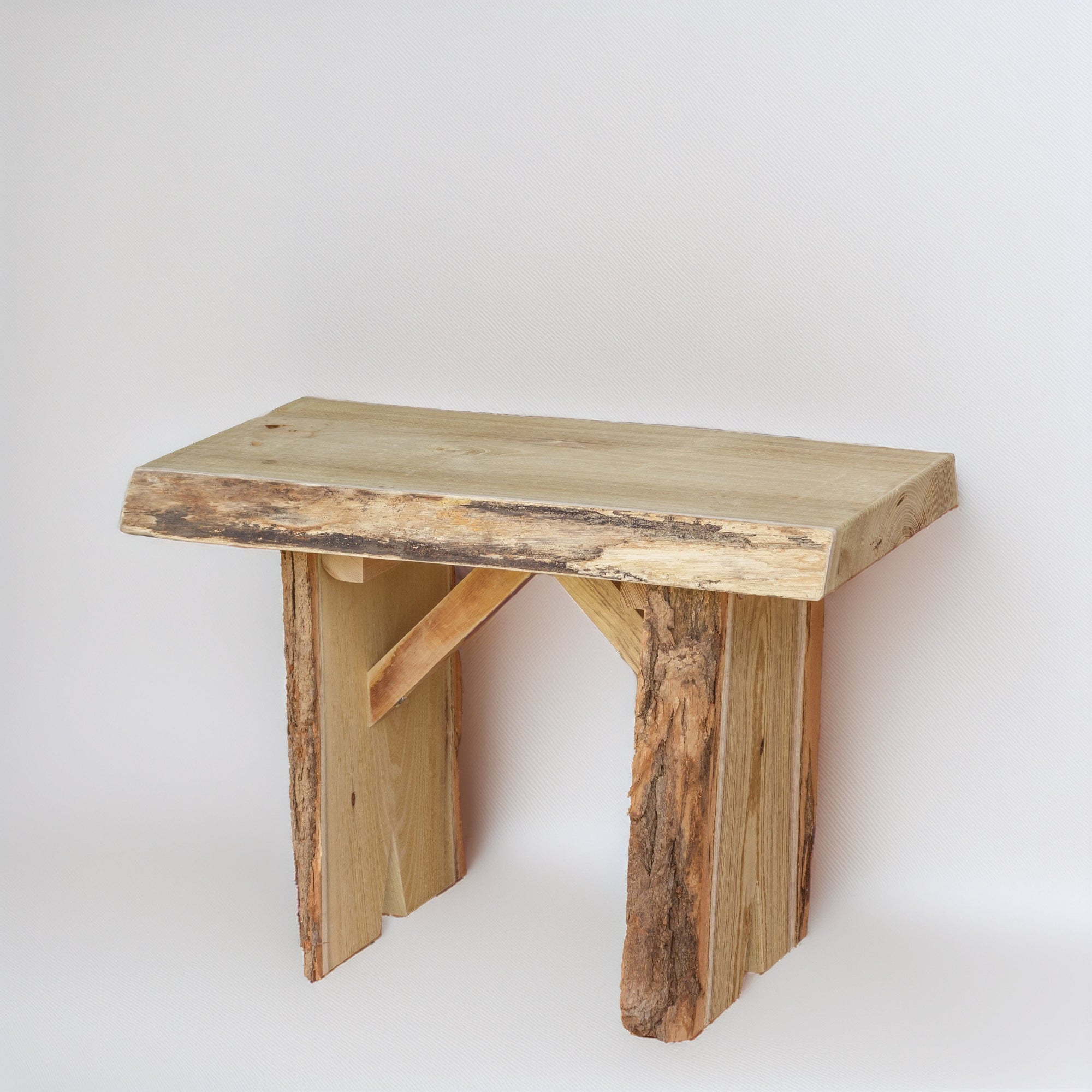 Keystone Amish Co. Palmer Live Edge Backless Bench
