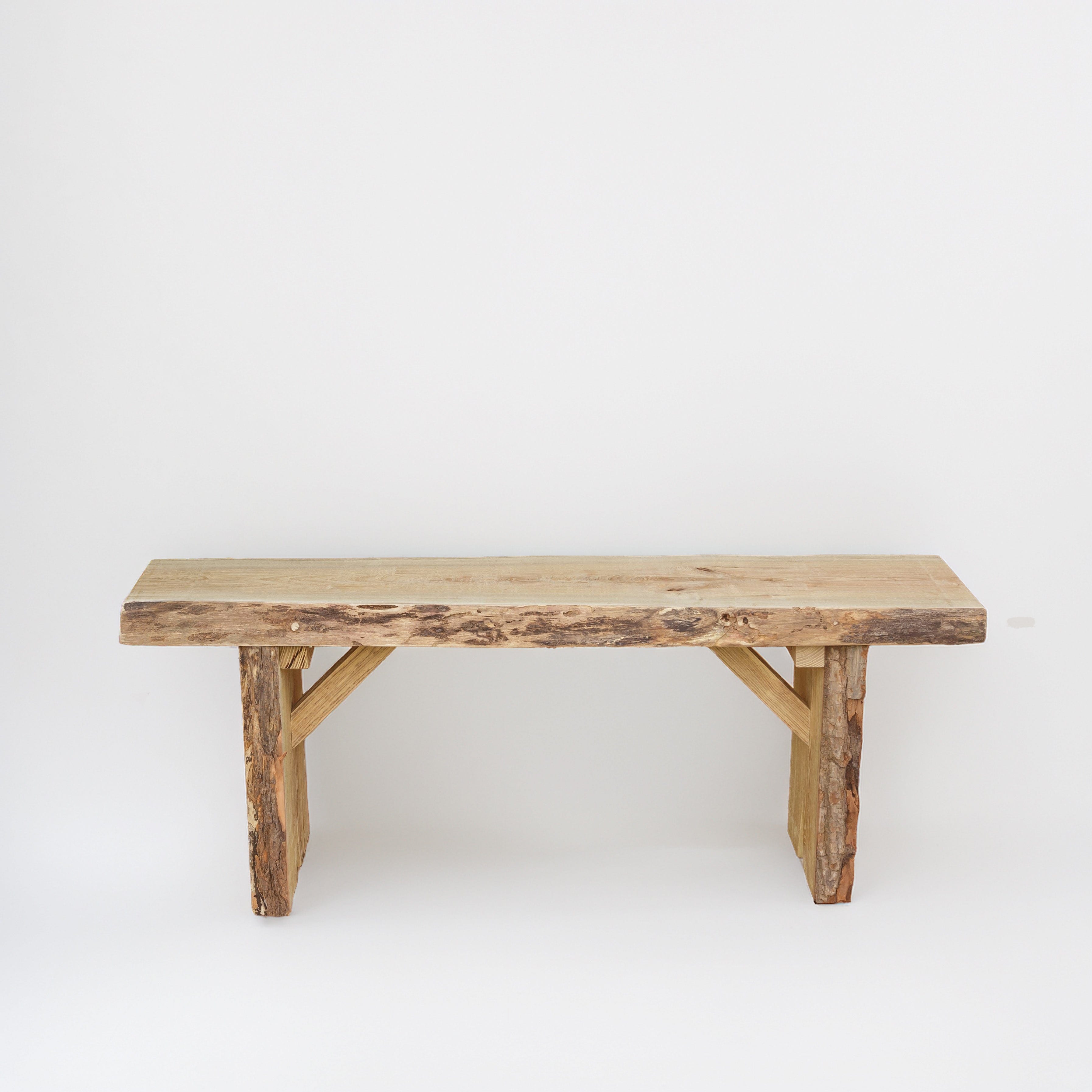 Keystone Amish Co. Palmer Live Edge Backless Bench