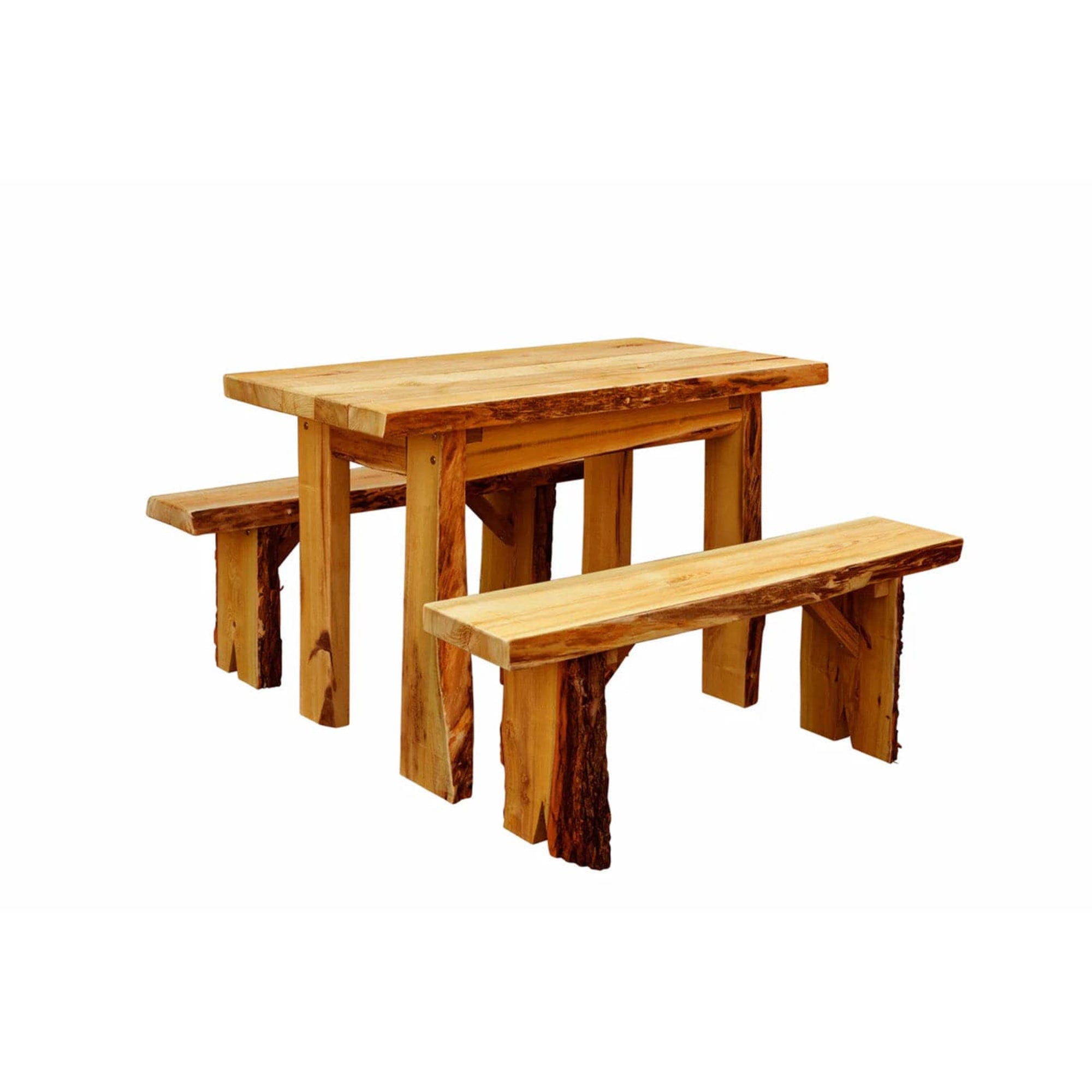 Keystone Amish Co. Brookwood Rustic Outdoor Dining Set