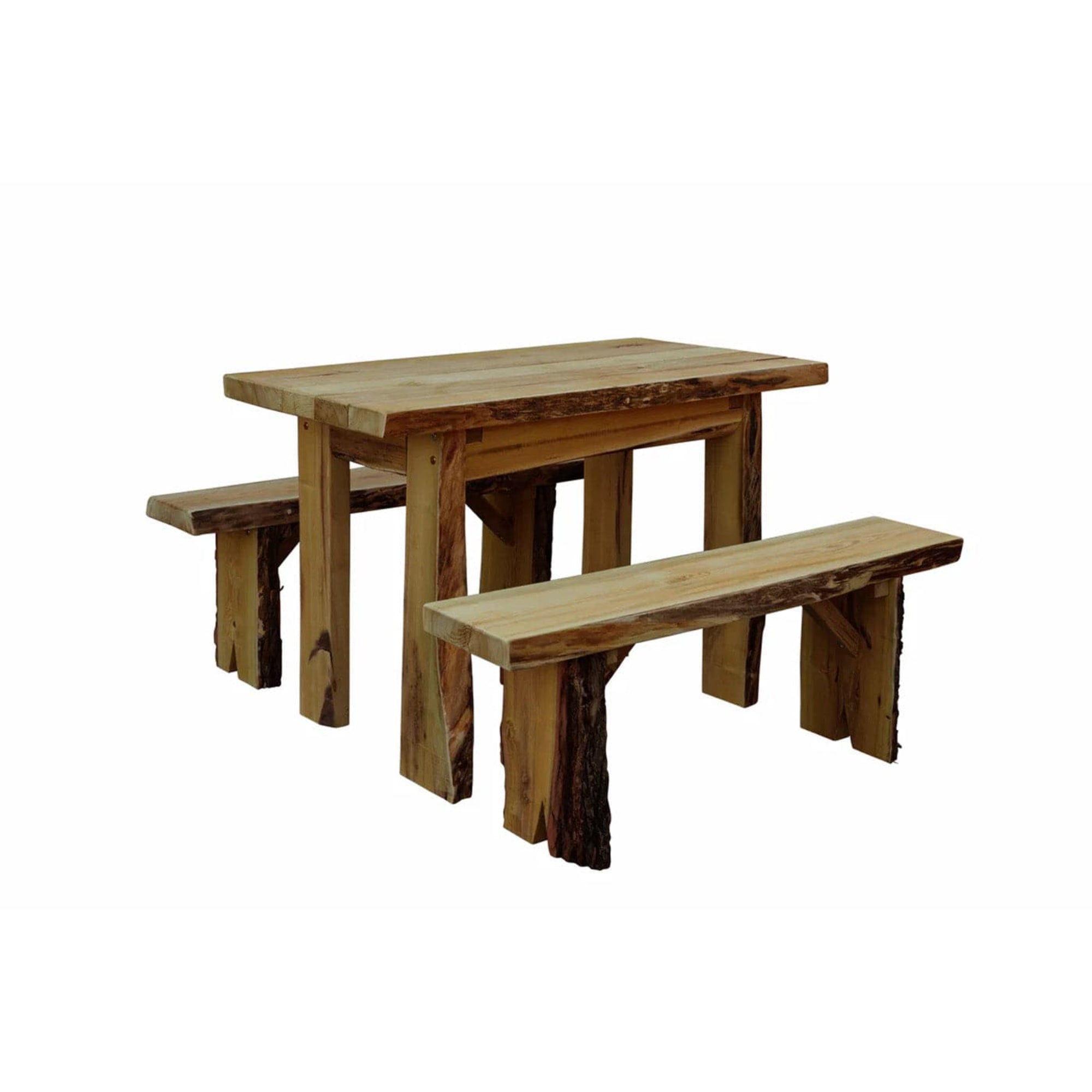Keystone Amish Co. Brookwood Rustic Outdoor Dining Set