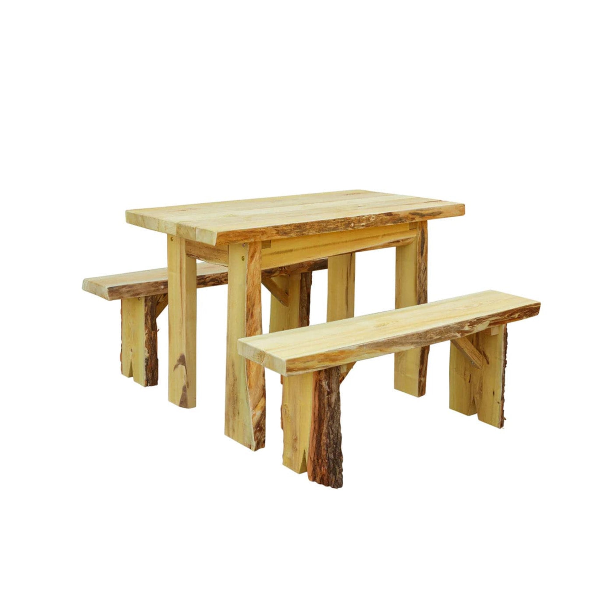 Keystone Amish Co. Brookwood Rustic Outdoor Dining Set