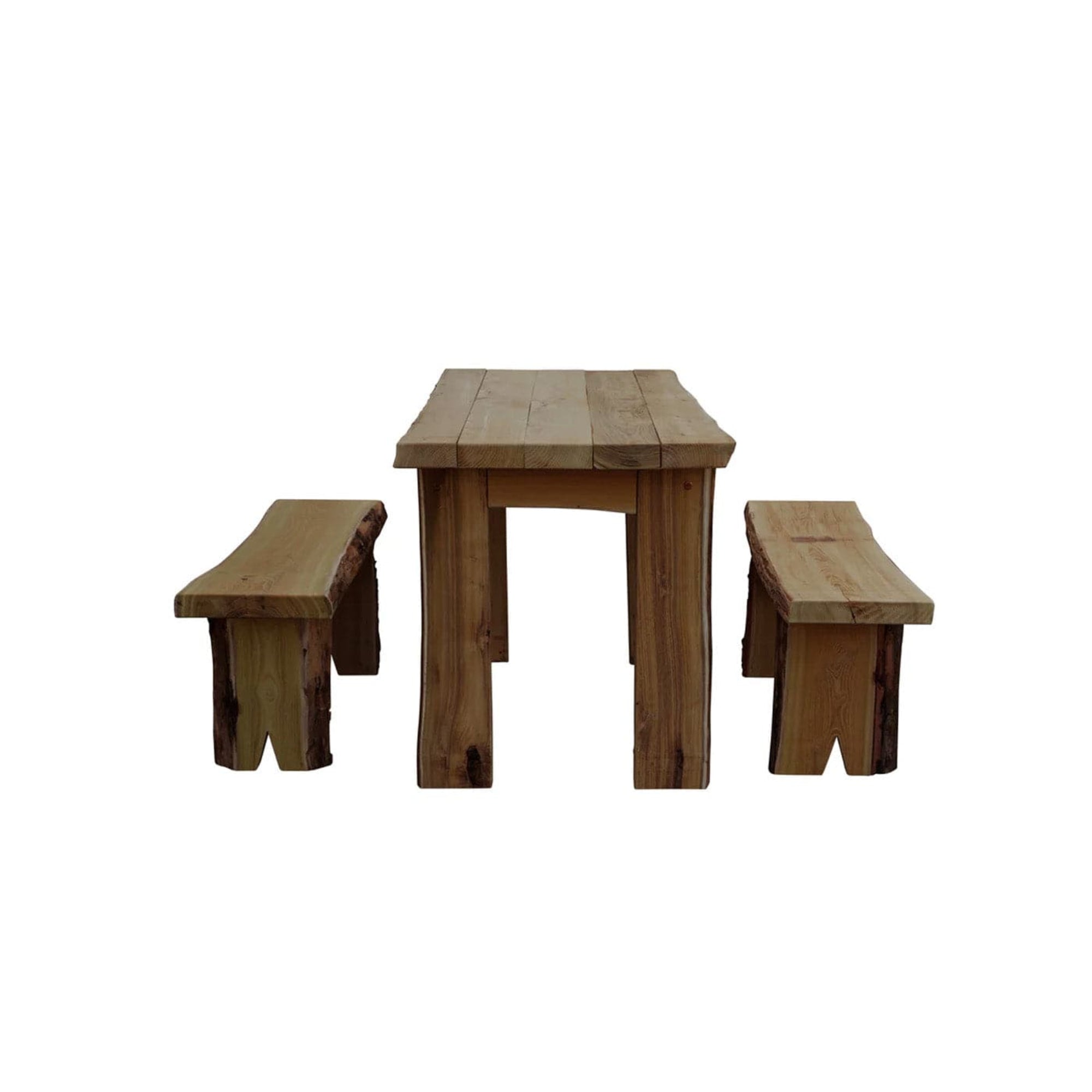 Keystone Amish Co. Brookwood Rustic Outdoor Dining Set