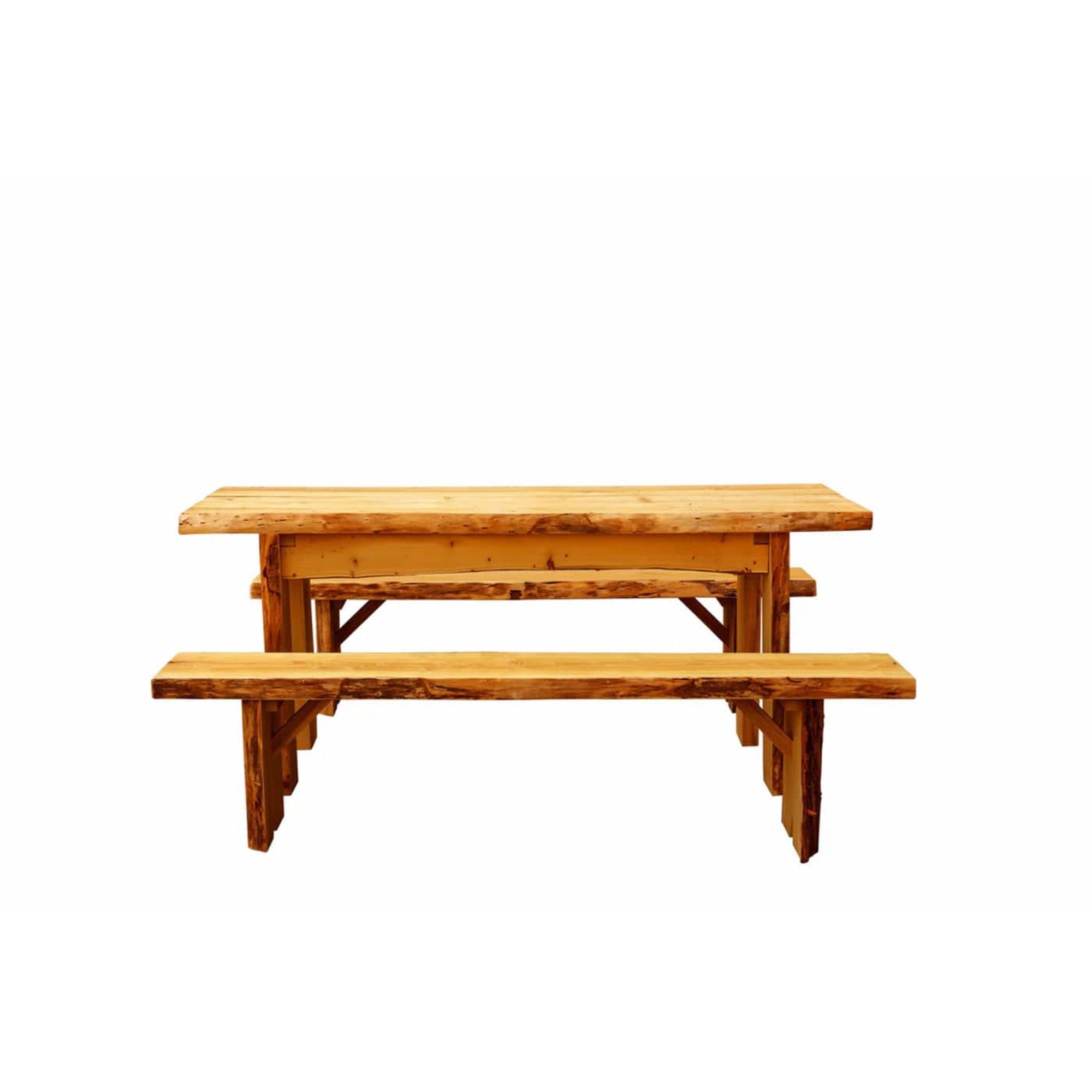 Keystone Amish Co. Brookwood Rustic Outdoor Dining Set