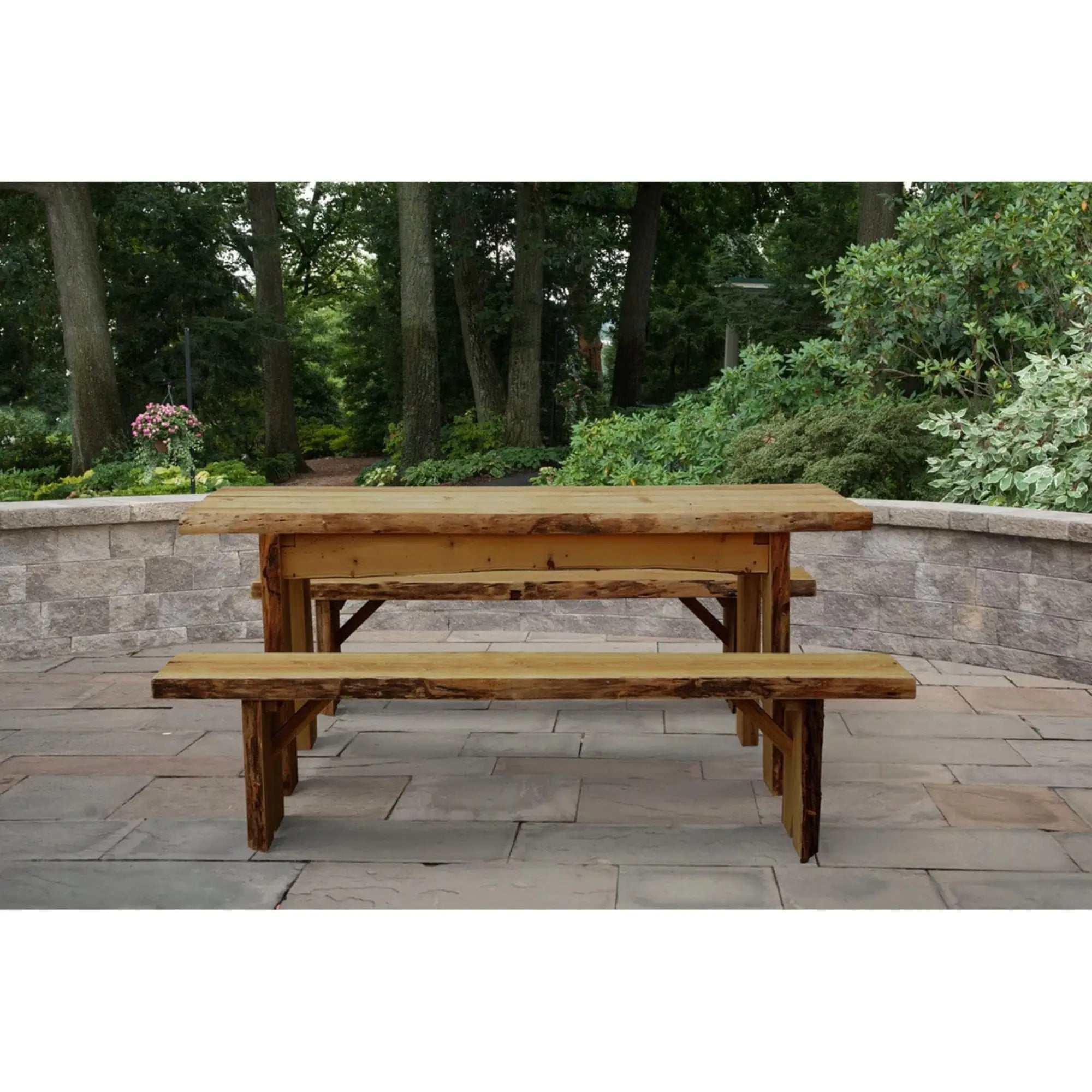 Keystone Amish Co. Brookwood Rustic Outdoor Dining Set