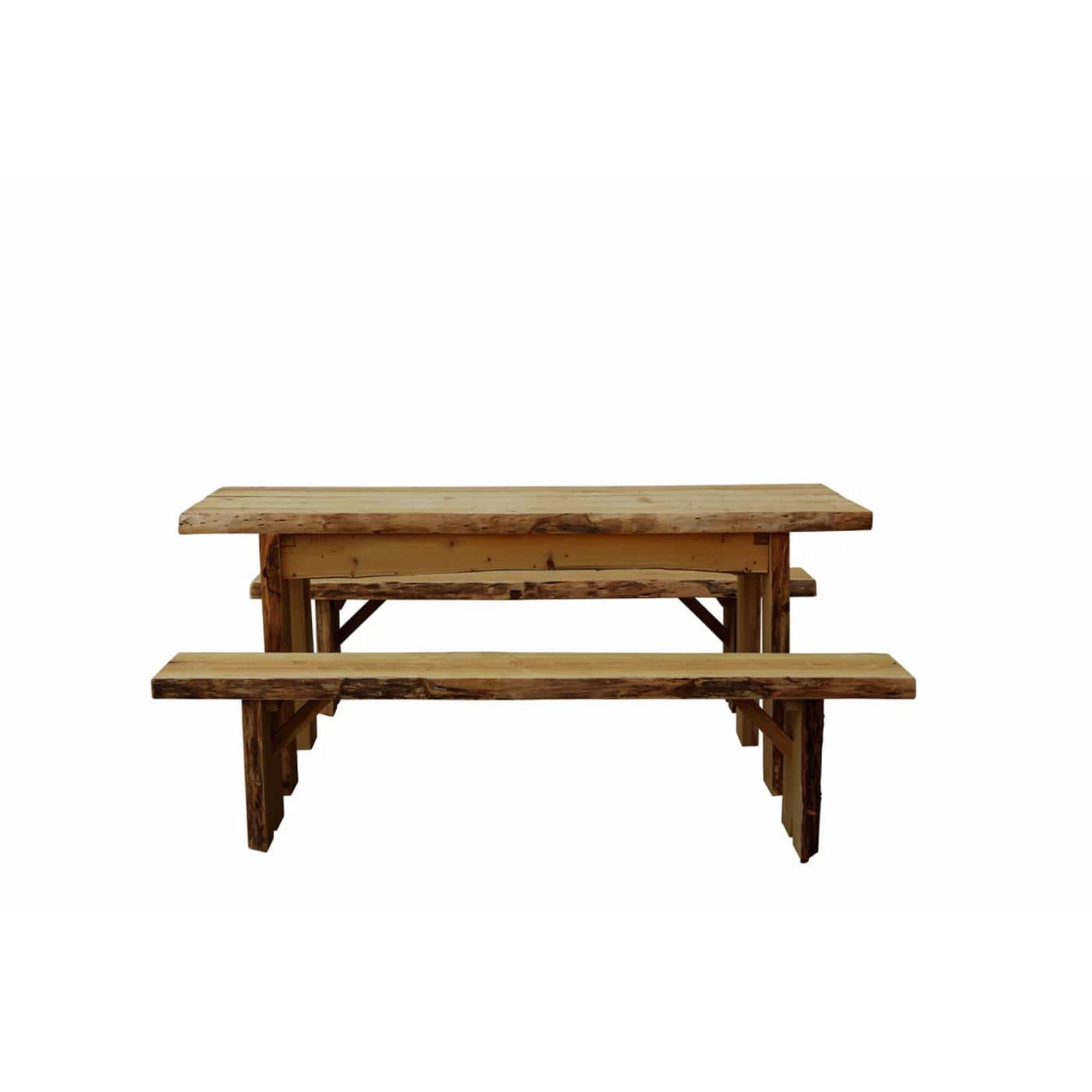 Keystone Amish Co. Brookwood Rustic Outdoor Dining Set