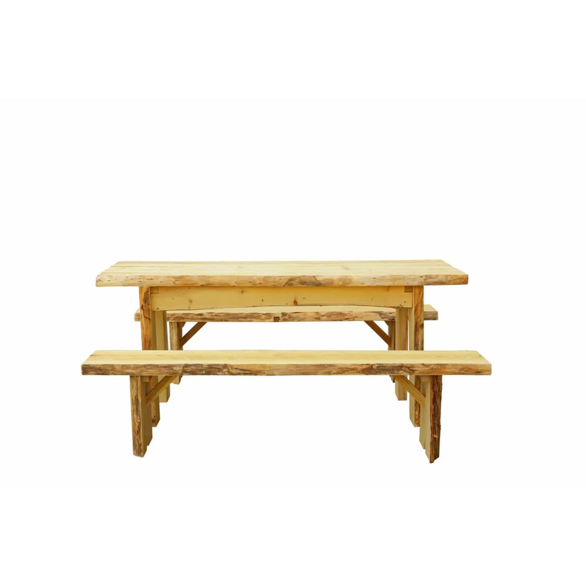 Keystone Amish Co. Brookwood Rustic Outdoor Dining Set