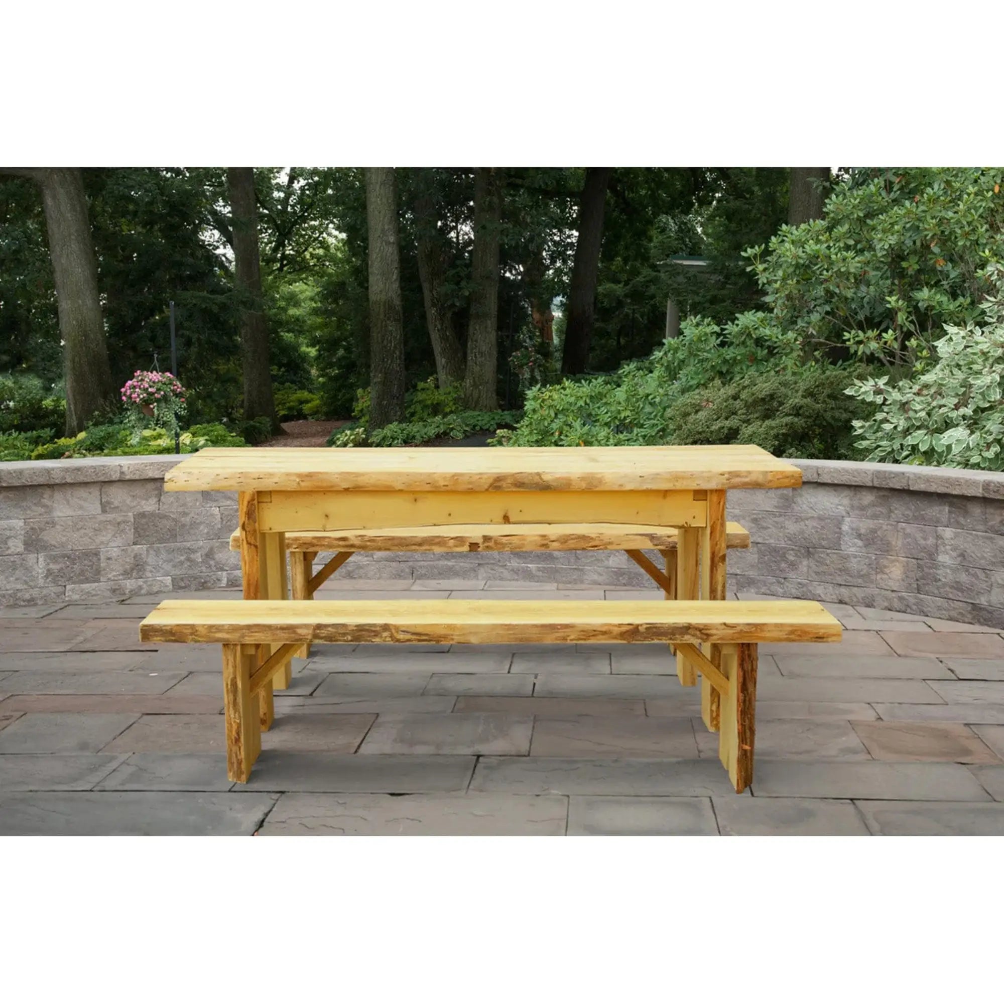 Keystone Amish Co. Brookwood Rustic Outdoor Dining Set