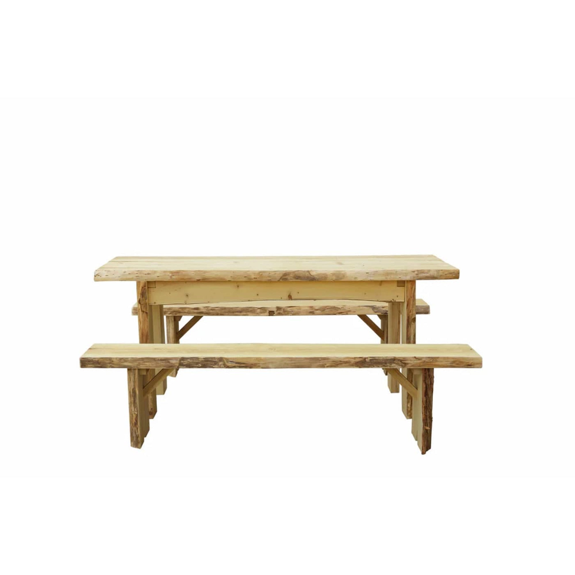 Keystone Amish Co. Brookwood Rustic Outdoor Dining Set