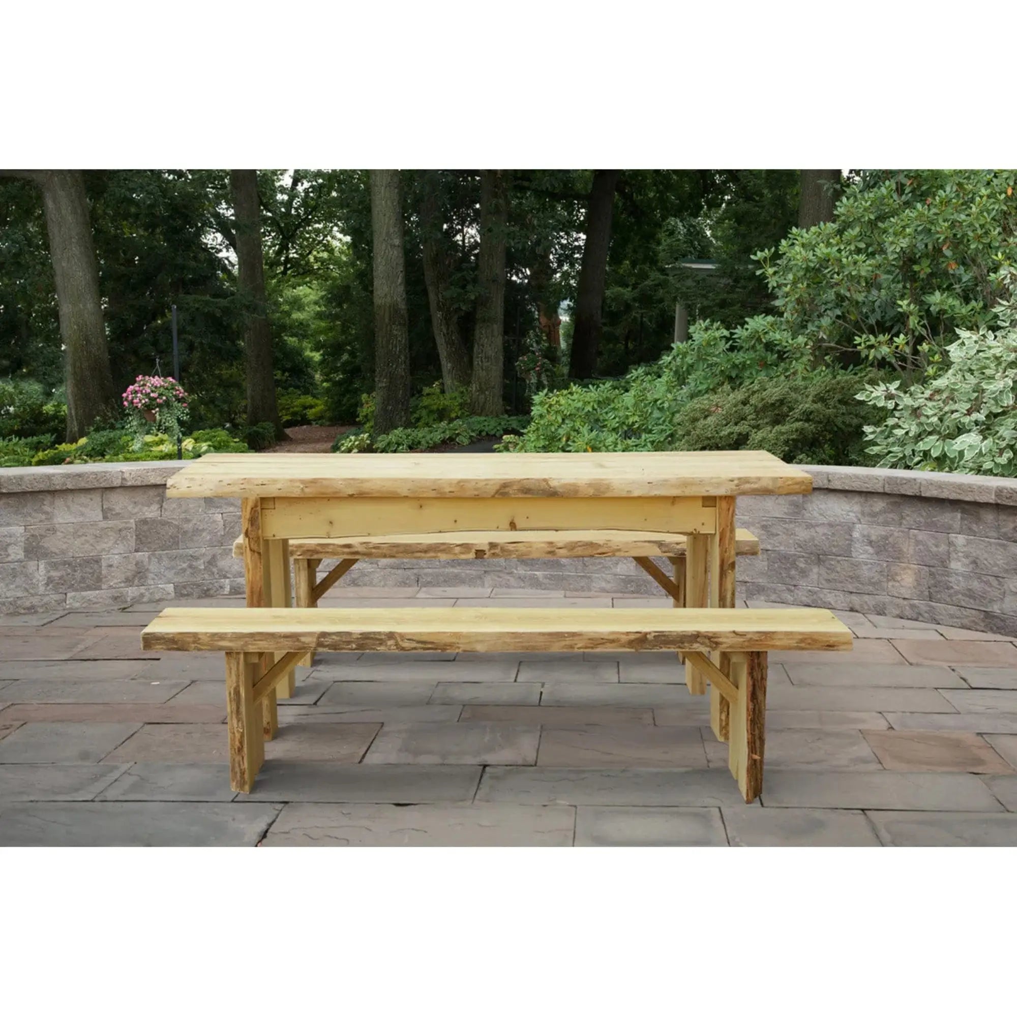 Keystone Amish Co. Brookwood Rustic Outdoor Dining Set