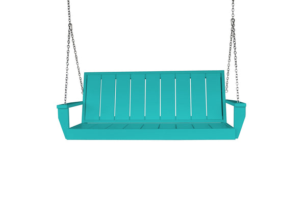 Keystone Amish Co. The Weston Recycled Plastic Porch Swing, without Cupholders