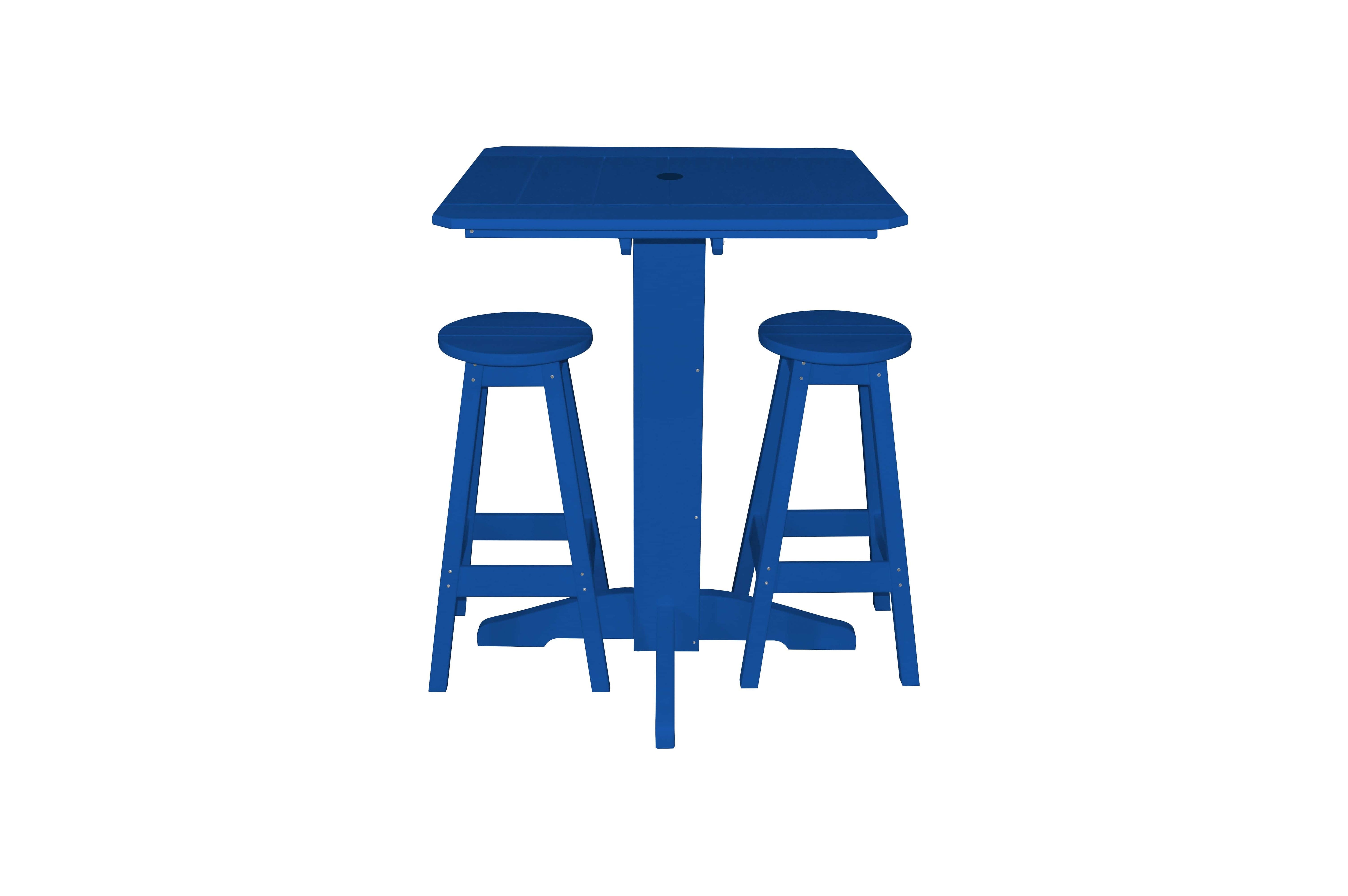 Keystone Amish Co. Sierra 3-Piece Poly Outdoor Bar Set