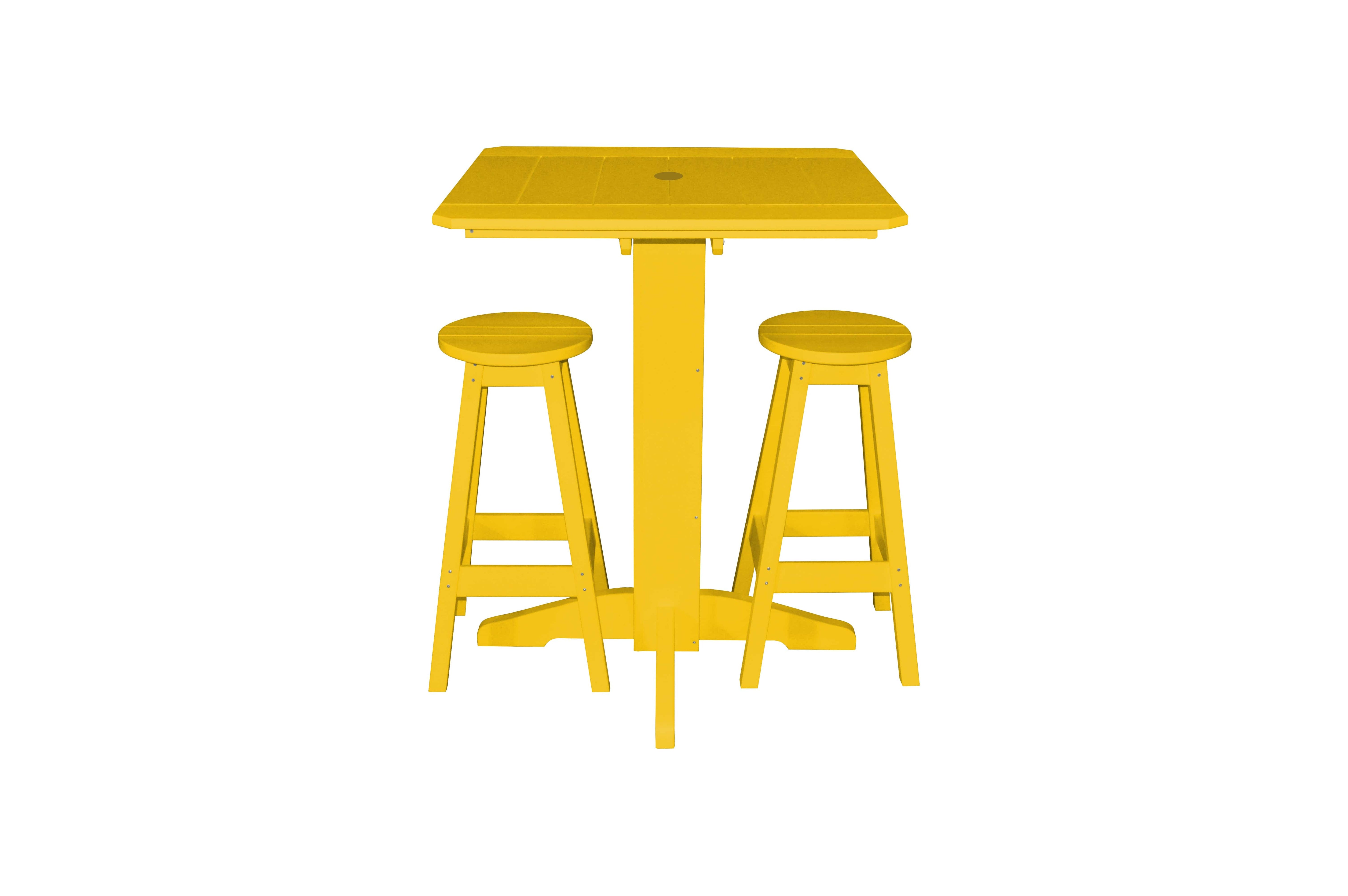 Keystone Amish Co. Sierra 3-Piece Poly Outdoor Bar Set