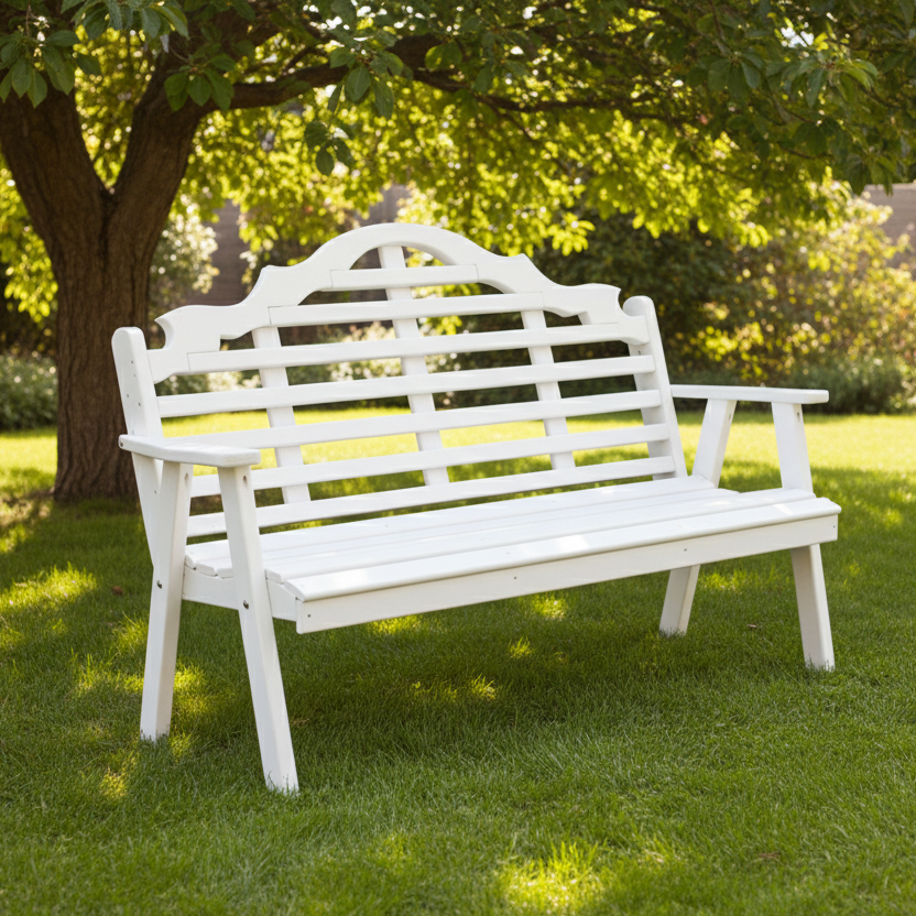 Keystone Amish Co. Milan Wooden Garden Bench