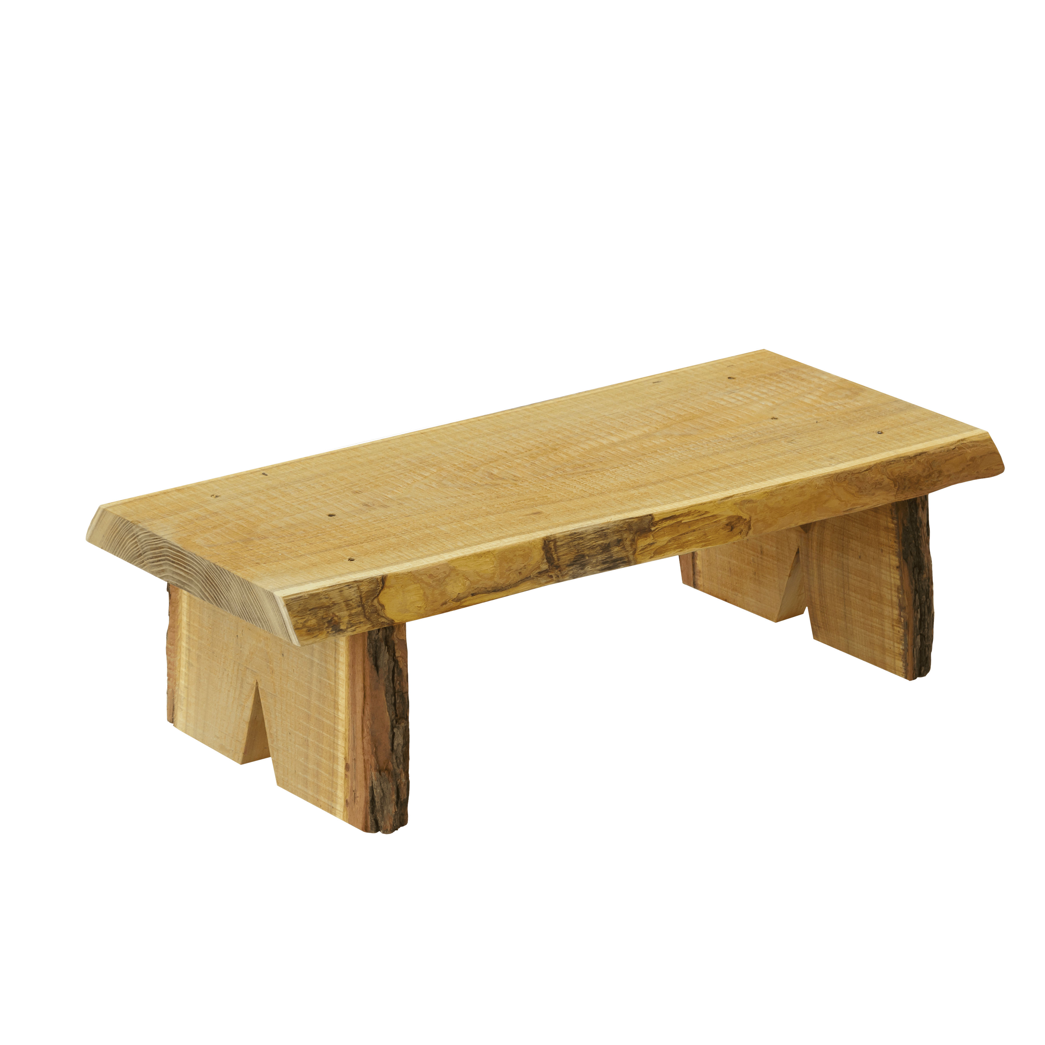 Keystone Amish Co. Palmer Live Edge Flower Pot Bench