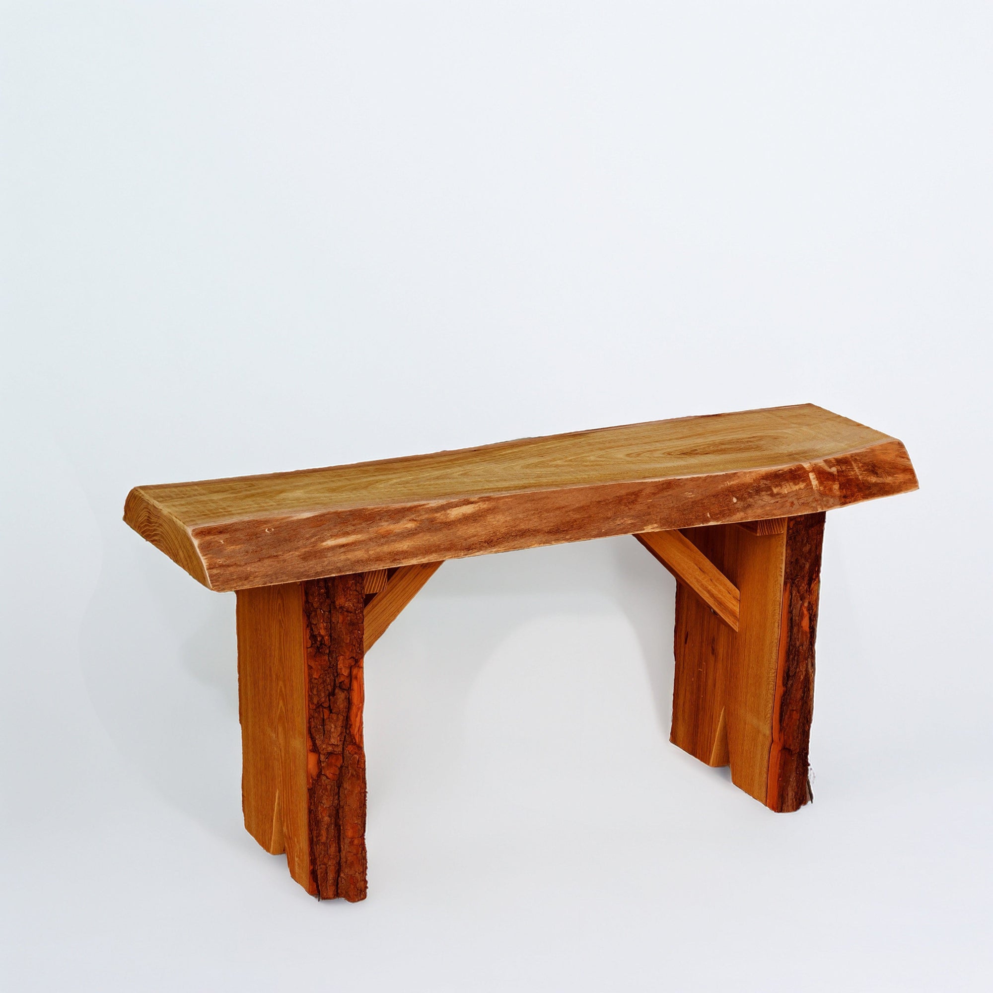 Keystone Amish Co. Palmer Live Edge Backless Bench