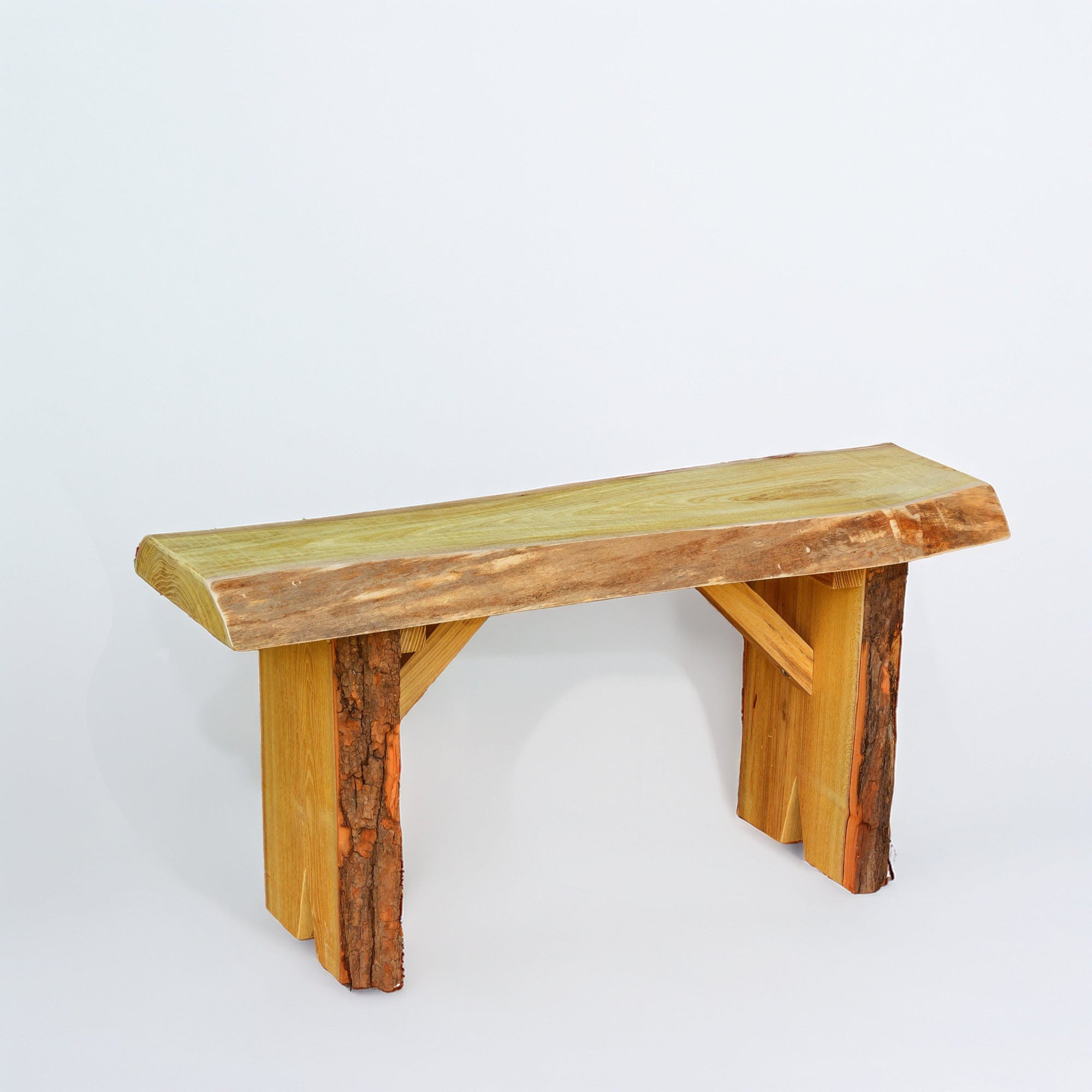 Keystone Amish Co. Palmer Live Edge Backless Bench