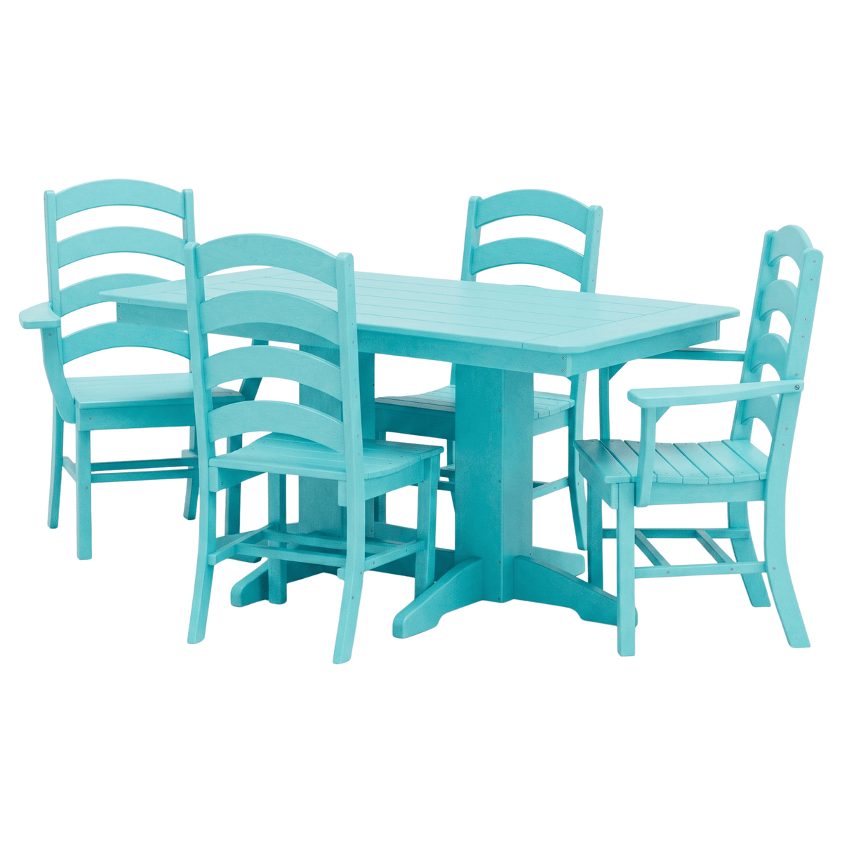 Keystone Amish Co. Josie 5-Foot Poly Outdoor Dining Set