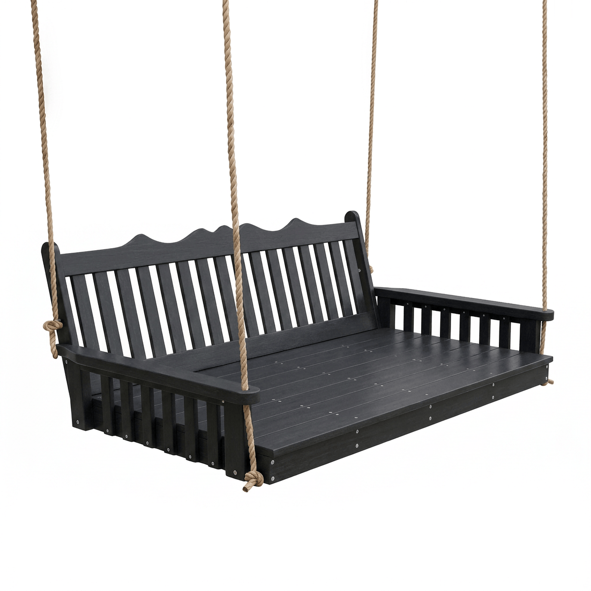 Keystone Amish Co. York Recycled Plastic Swing Bed