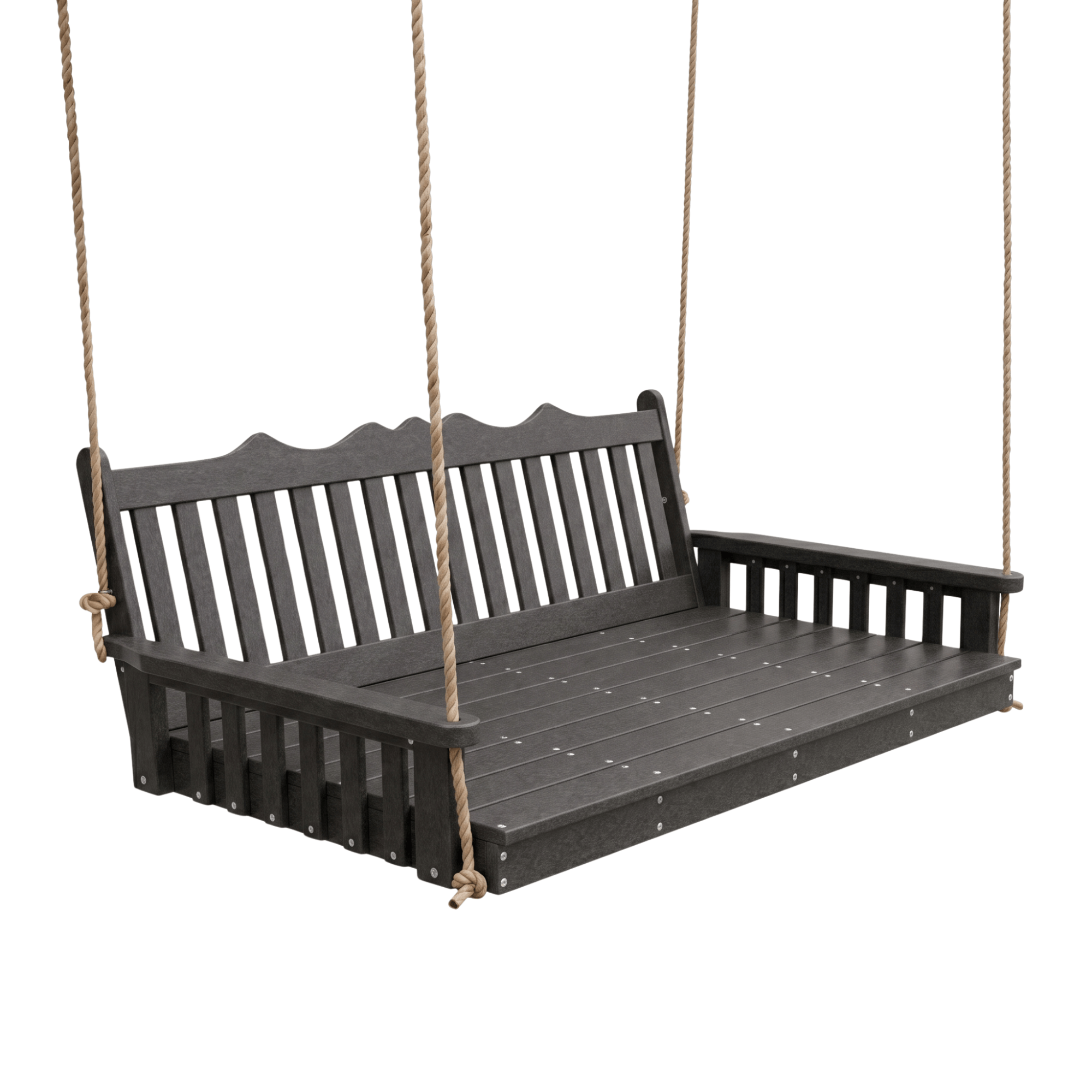 Keystone Amish Co. York Recycled Plastic Swing Bed