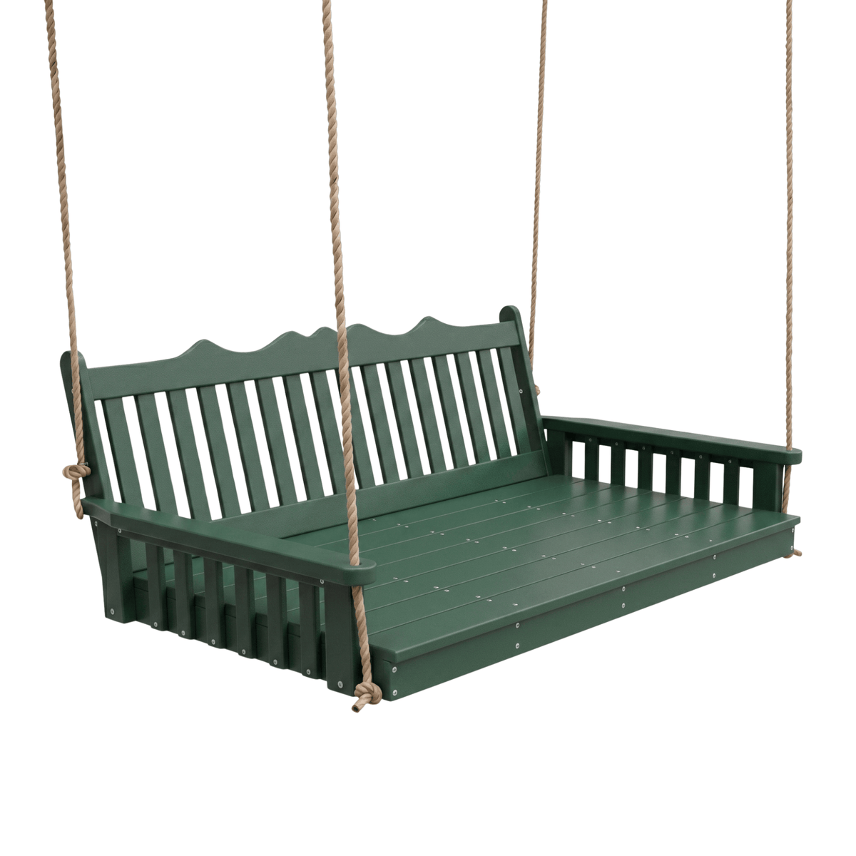 Keystone Amish Co. York Recycled Plastic Swing Bed