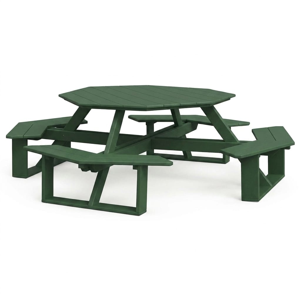 Keystone Amish Co. Octagon Poly Walk-In Picnic Table