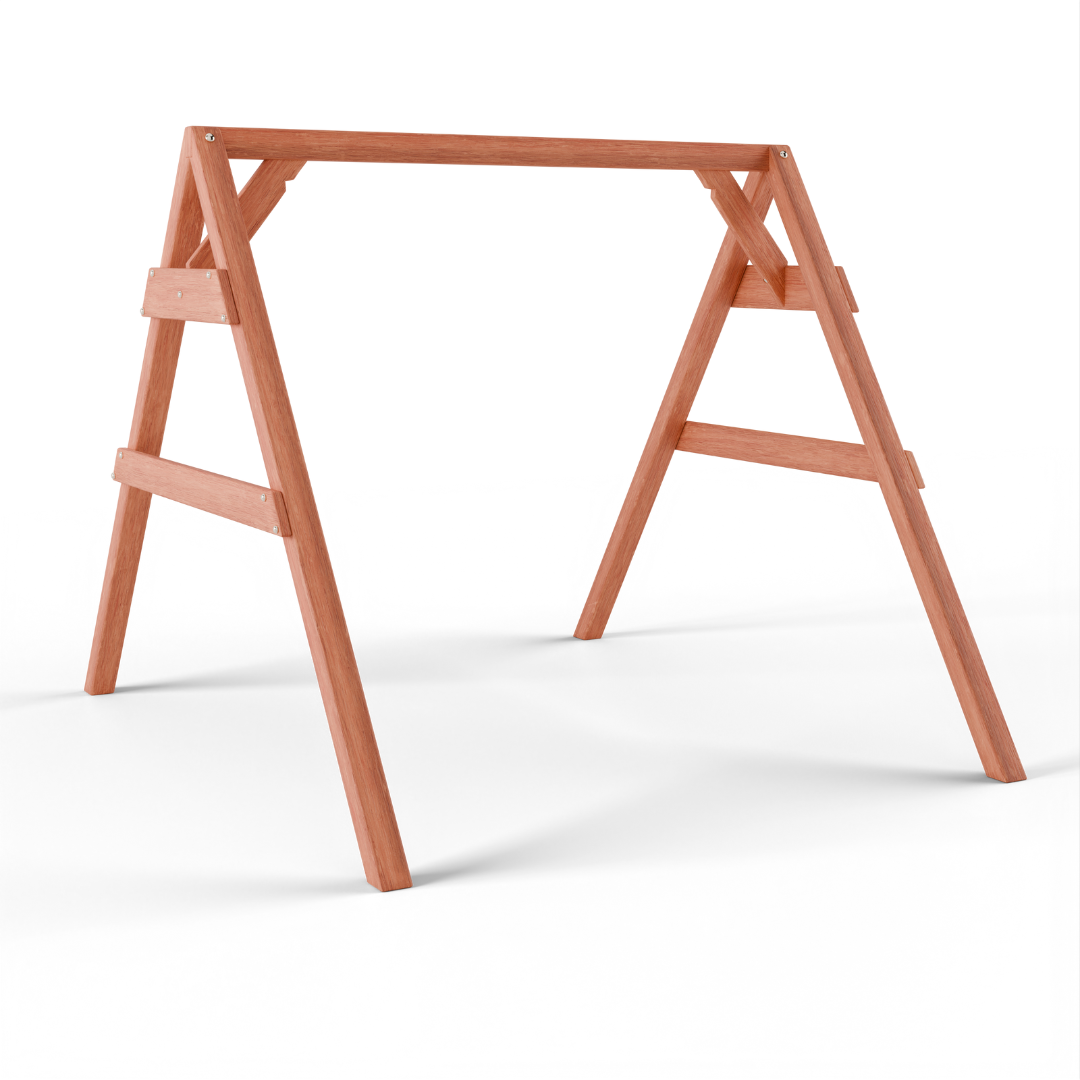 A-Frame 4x4 Swing Stand in Cedar Stain